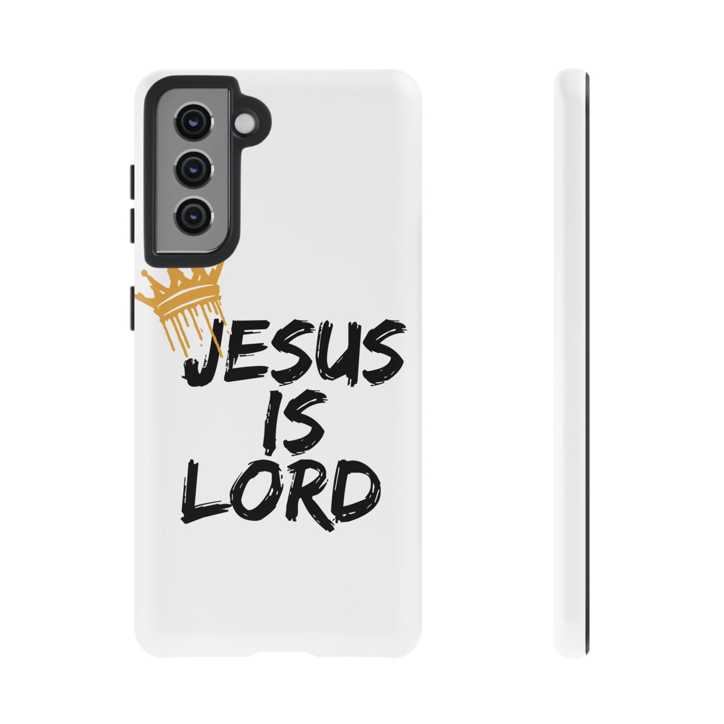 Jesus is Lord Tough Phone Case - Inspirational Christian Design