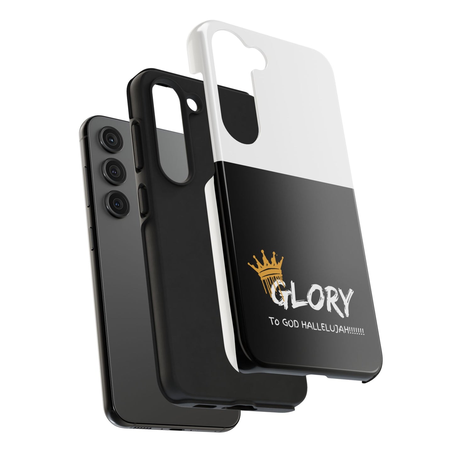 GLORY to GOD Half & Half Tough Phone Cases