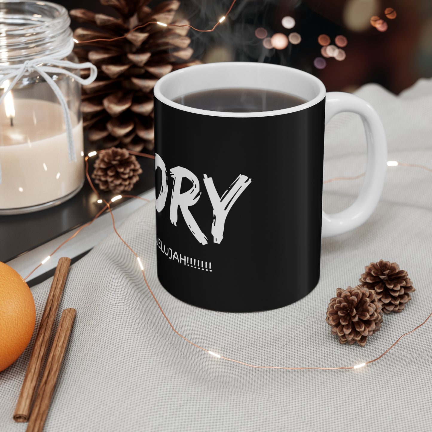GLORY to GOD Hallelujah Mug 11oz