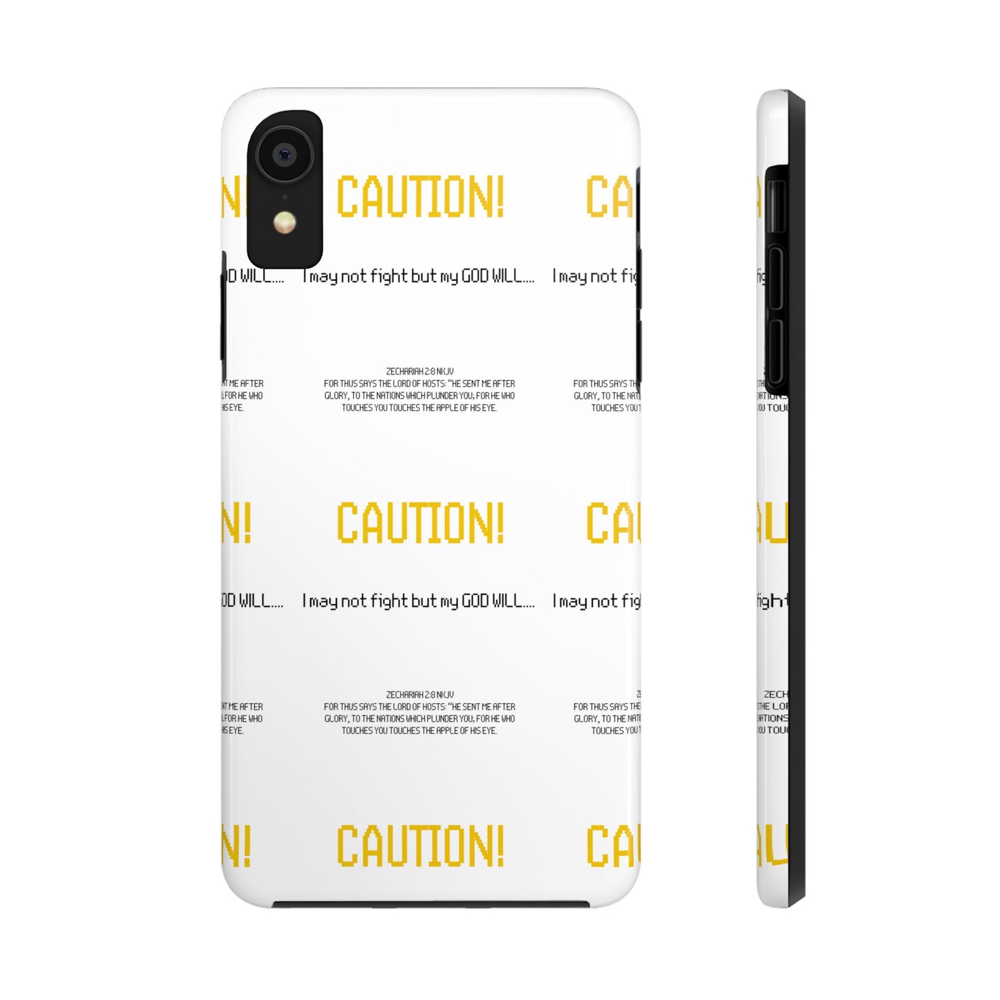 CAUTION Tough Phone Cases
