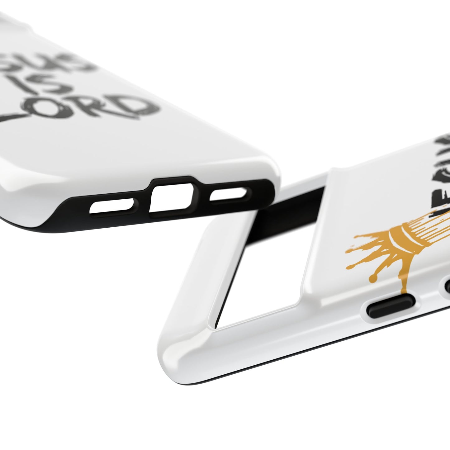 Jesus is Lord Tough Phone Case - Inspirational Christian Design