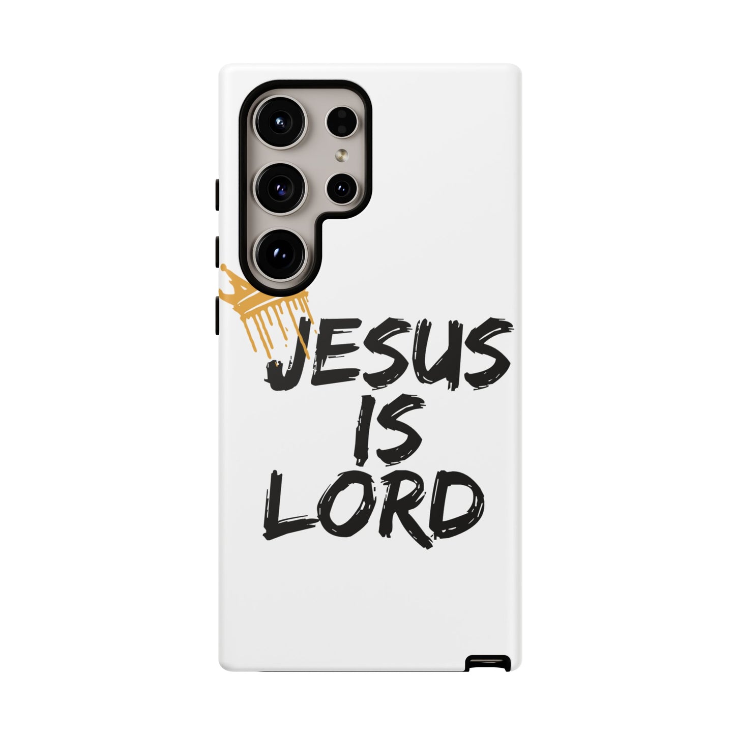 Jesus is Lord Tough Phone Case - Inspirational Christian Design