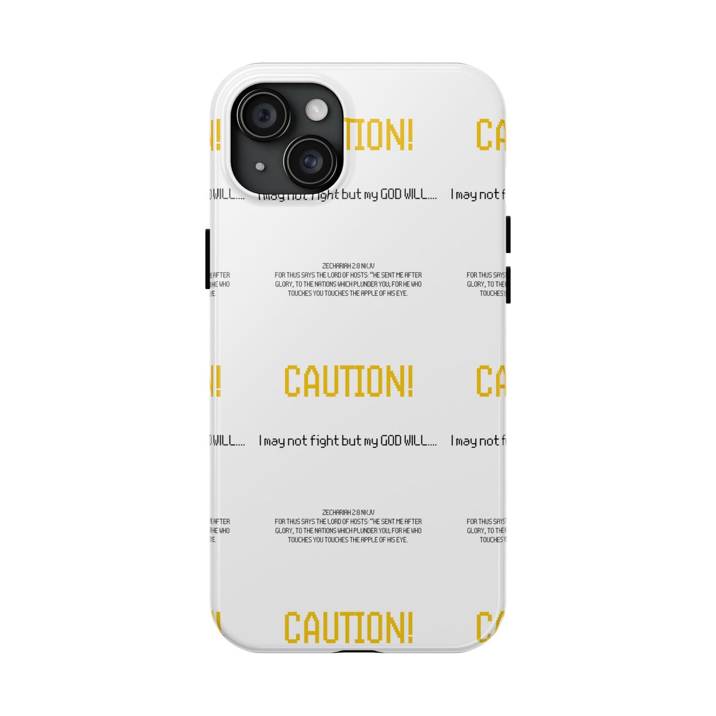 CAUTION Tough Phone Cases