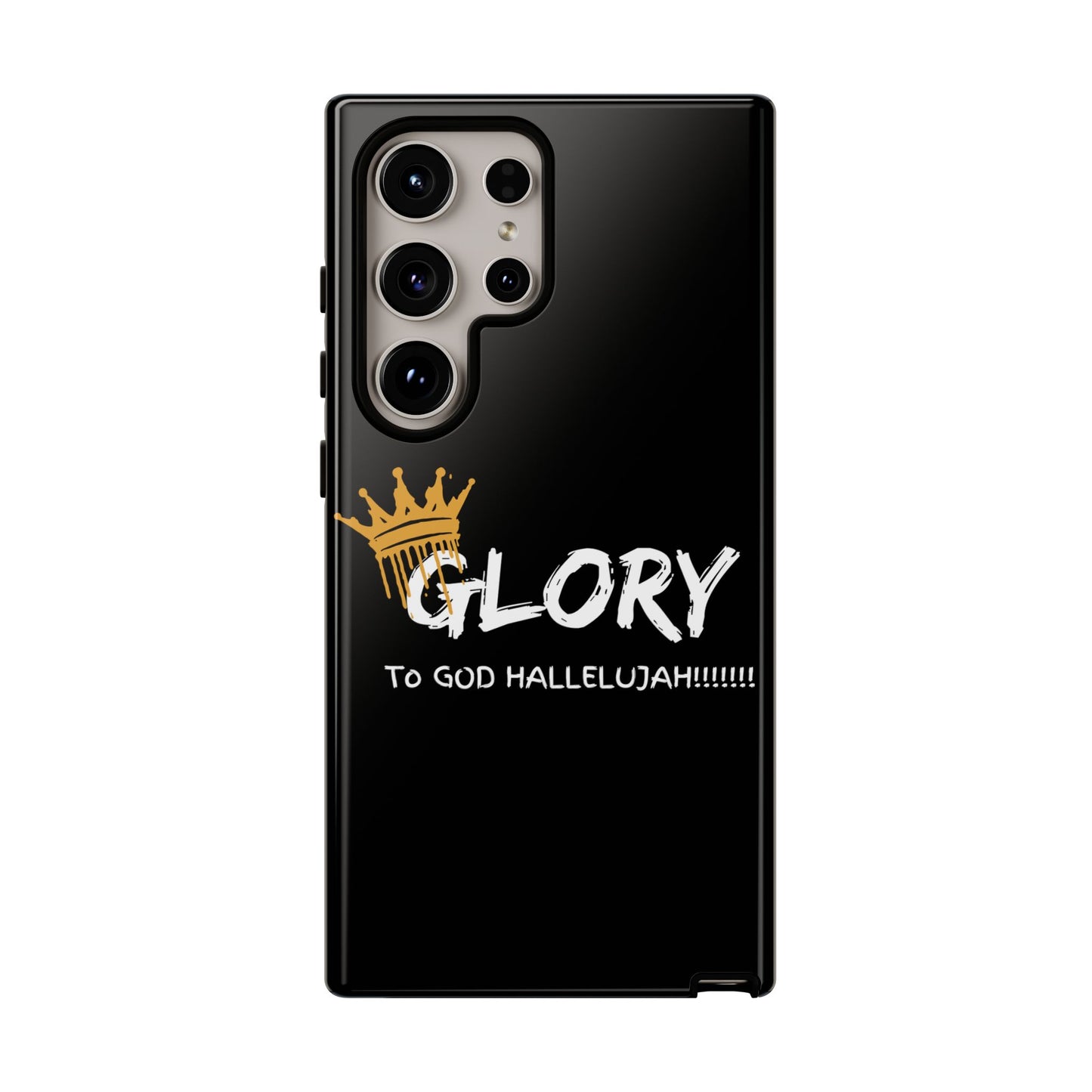 GLORY To God HALLELUJAH Inspirational Phone Case