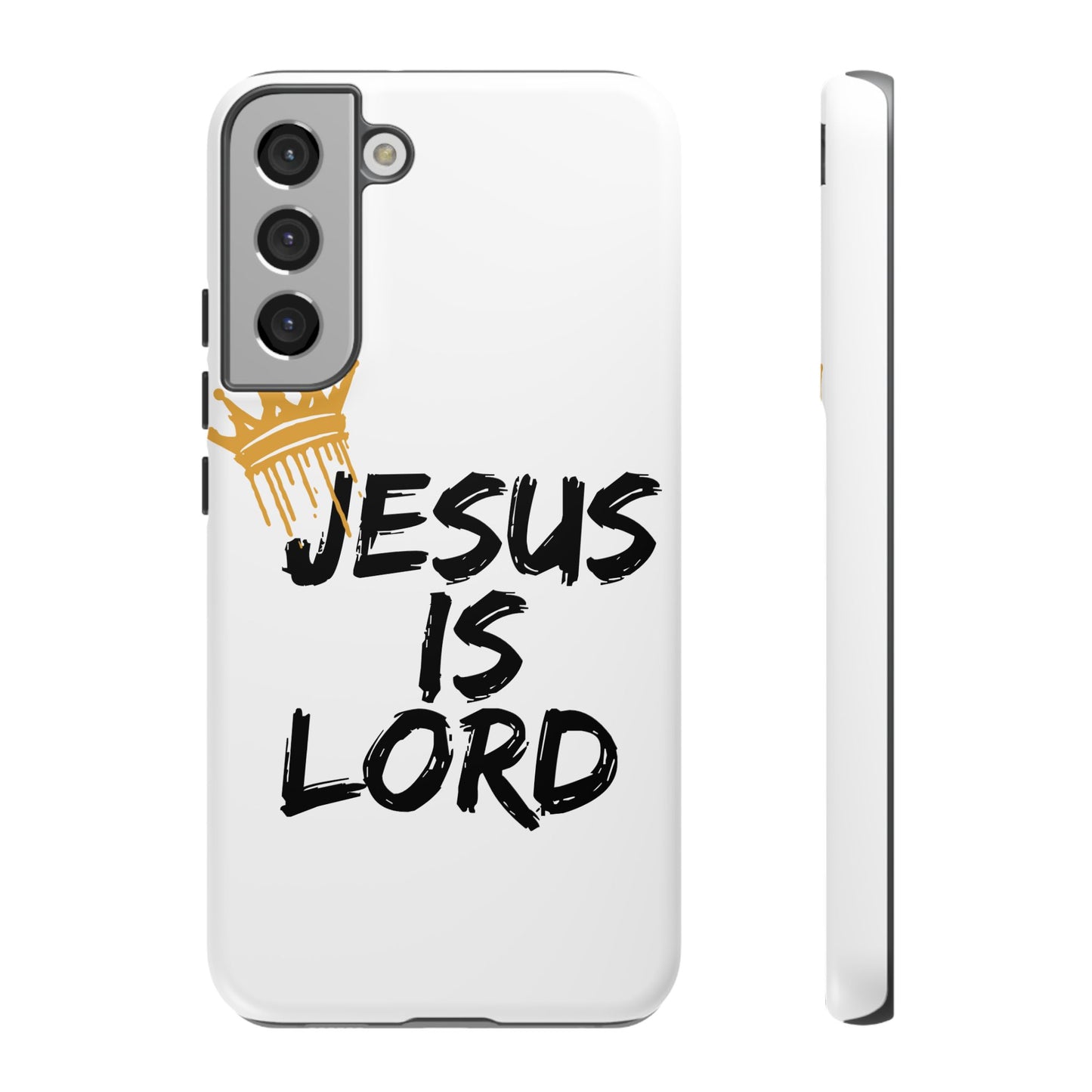 Jesus is Lord Tough Phone Case - Inspirational Christian Design