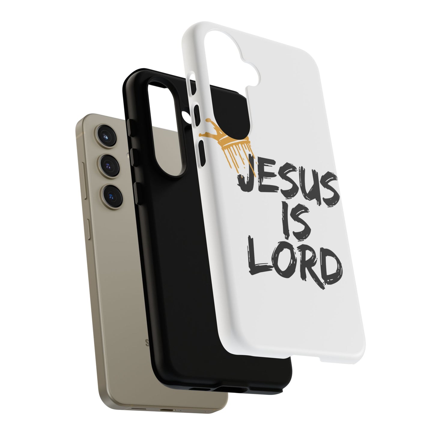 Jesus is Lord Tough Phone Case - Inspirational Christian Design