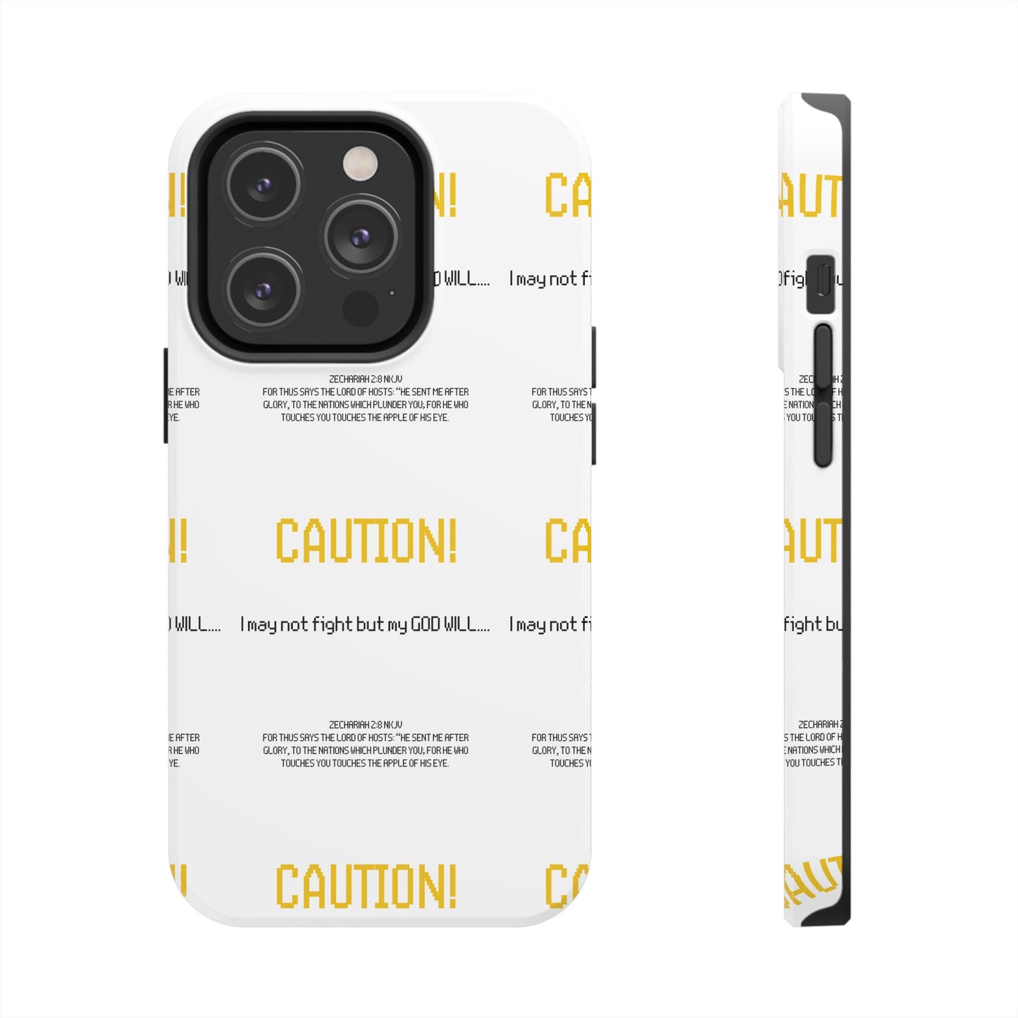 CAUTION Tough Phone Cases