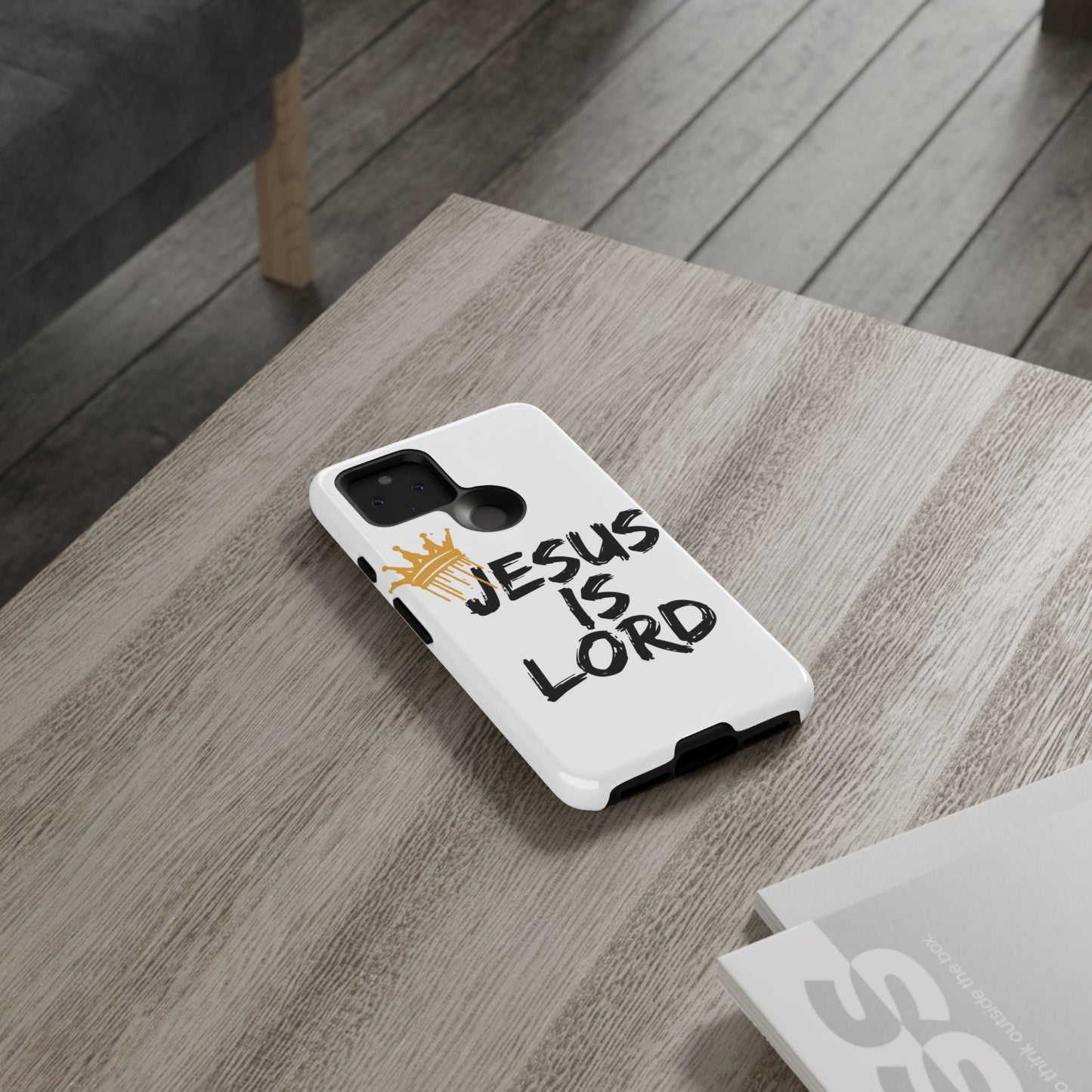 Jesus is Lord Tough Phone Case - Inspirational Christian Design