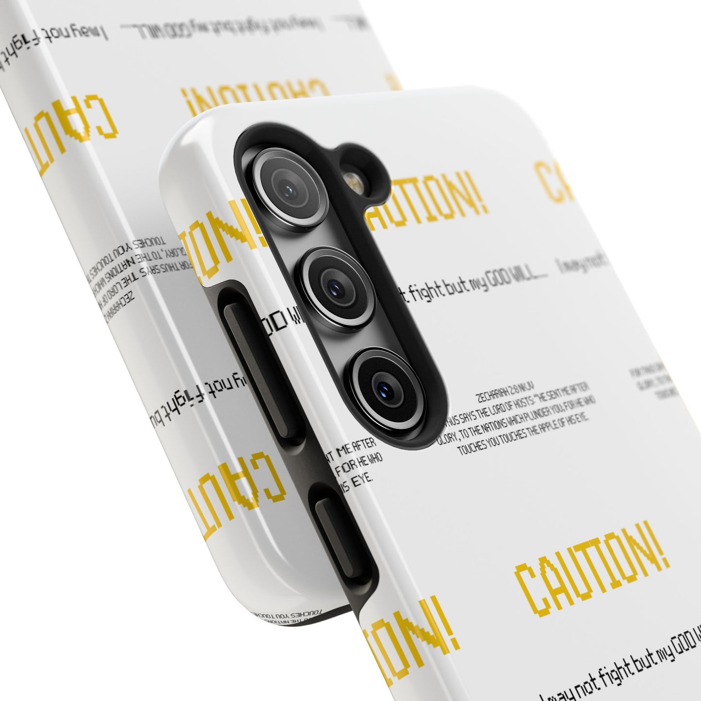 CAUTION Tough Phone Cases
