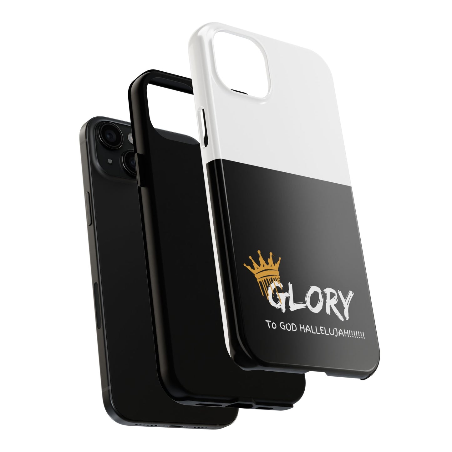 GLORY to GOD Half & Half Tough Phone Cases
