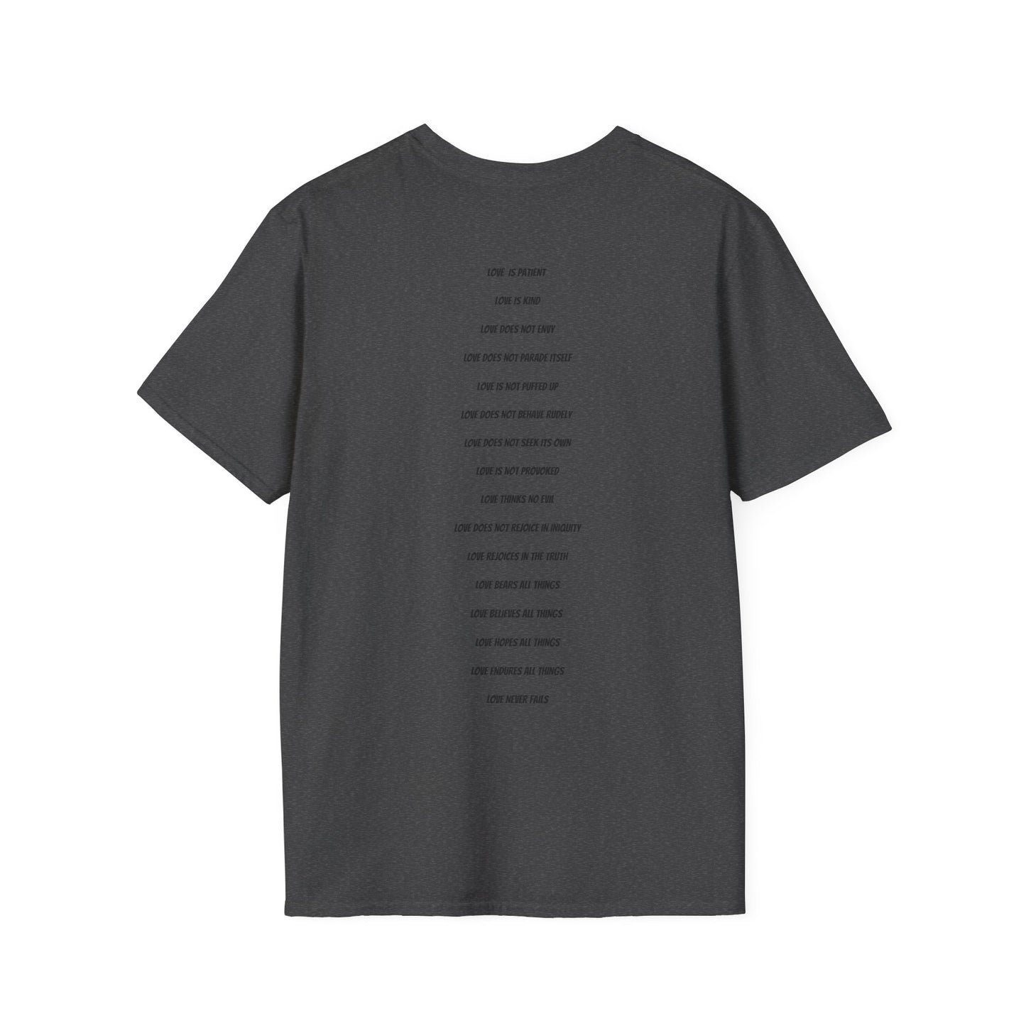 1. LOVE Unisex Softstyle T-Shirt