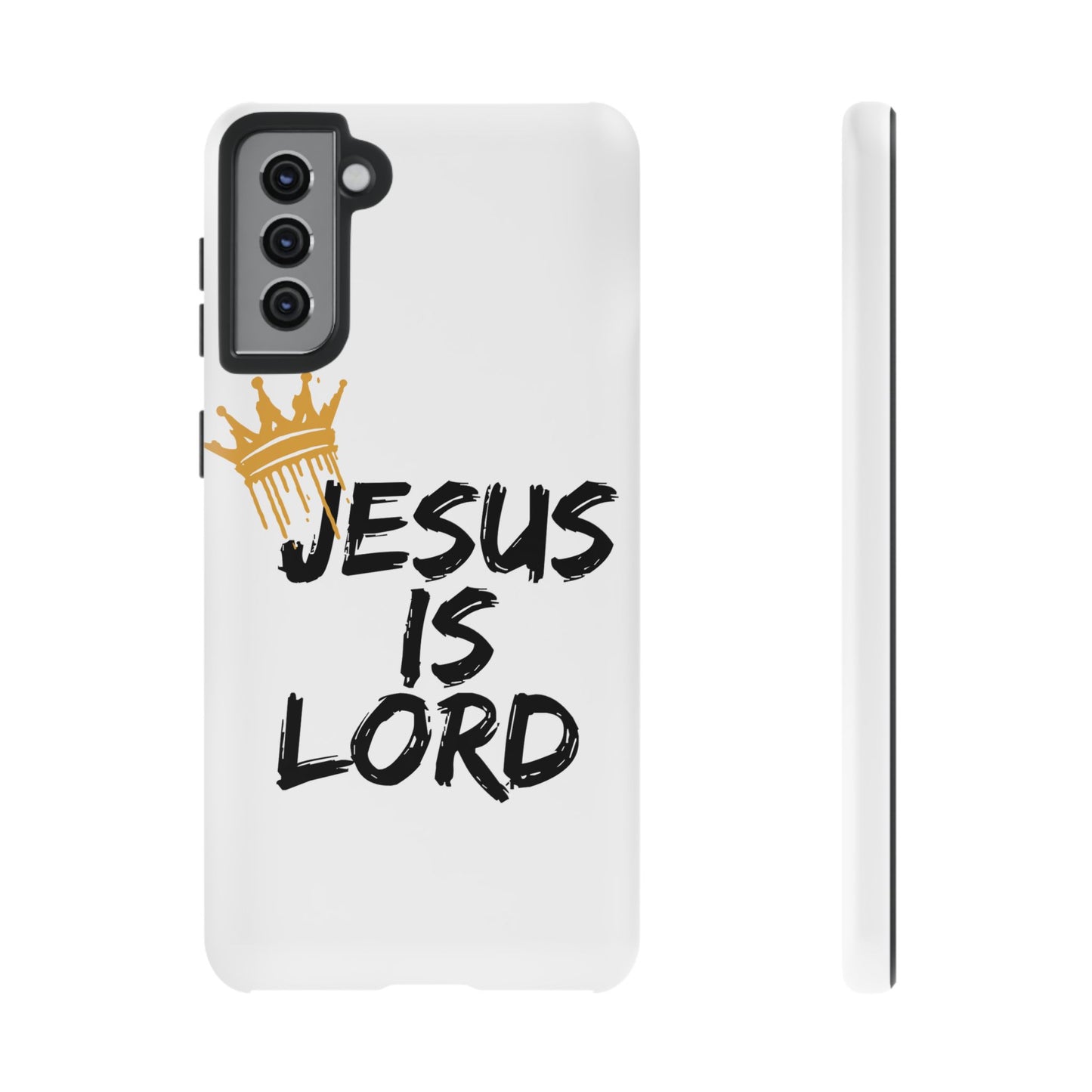 Jesus is Lord Tough Phone Case - Inspirational Christian Design