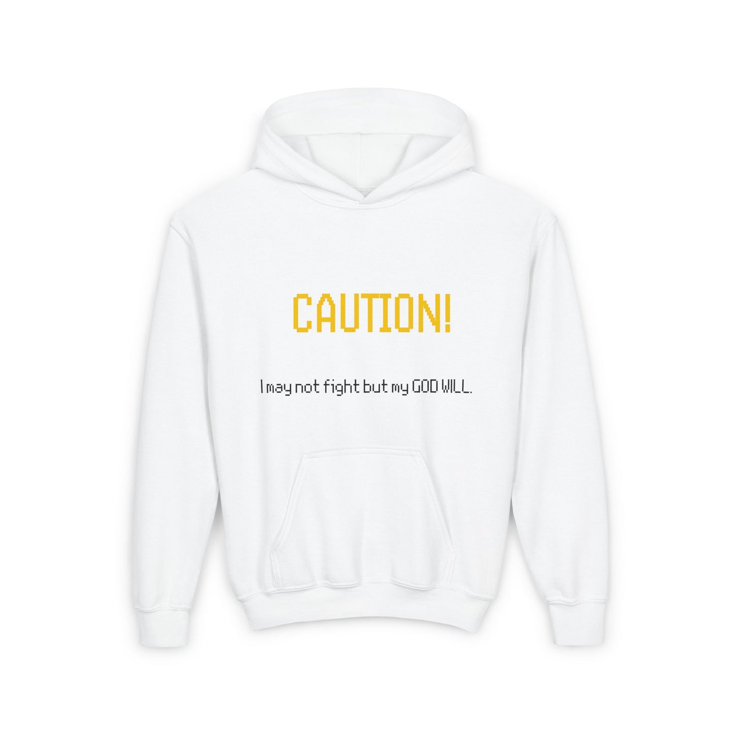 CAUTION Youth Heavy Blend Hoodie
