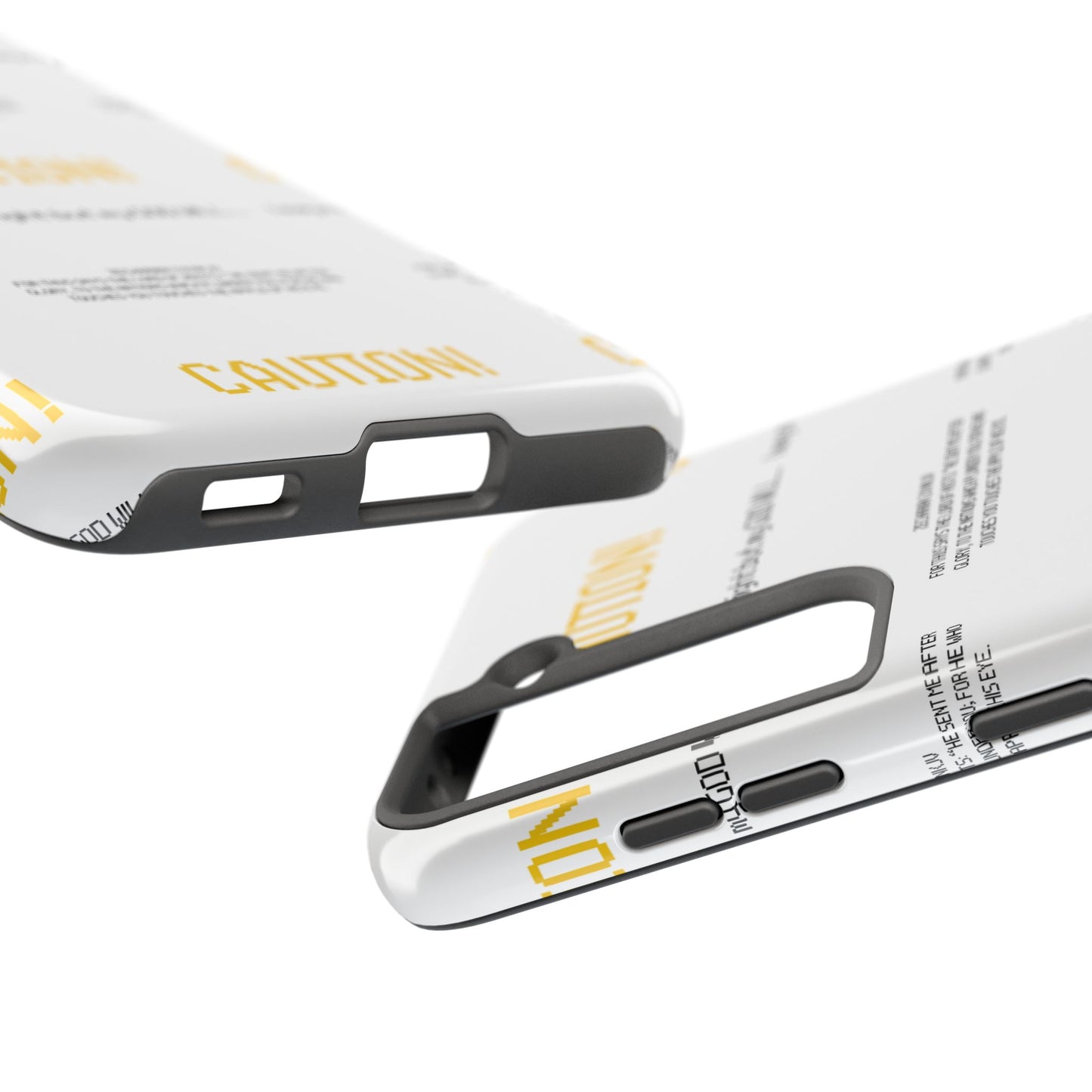 CAUTION Tough Phone Cases