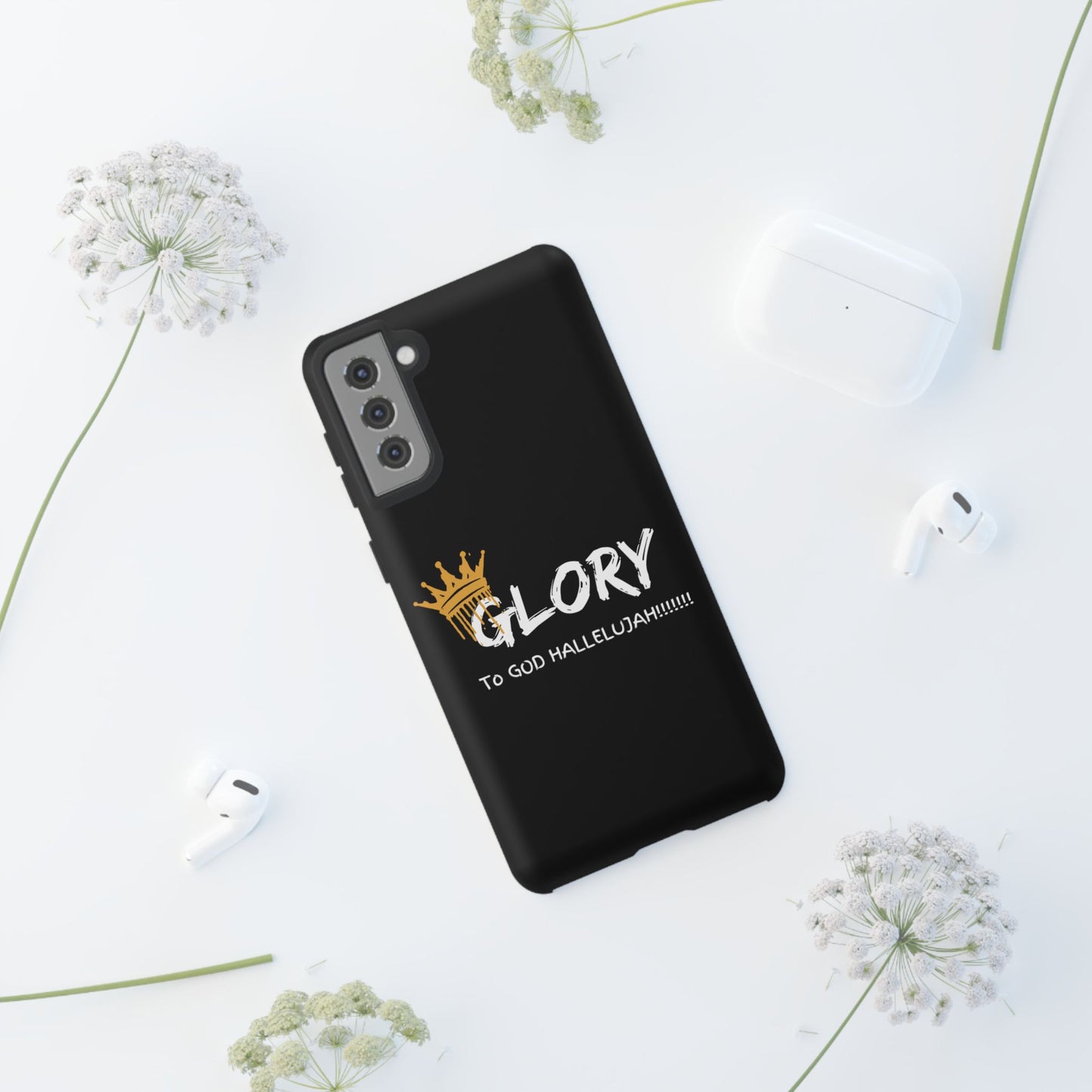 GLORY To God HALLELUJAH Inspirational Phone Case