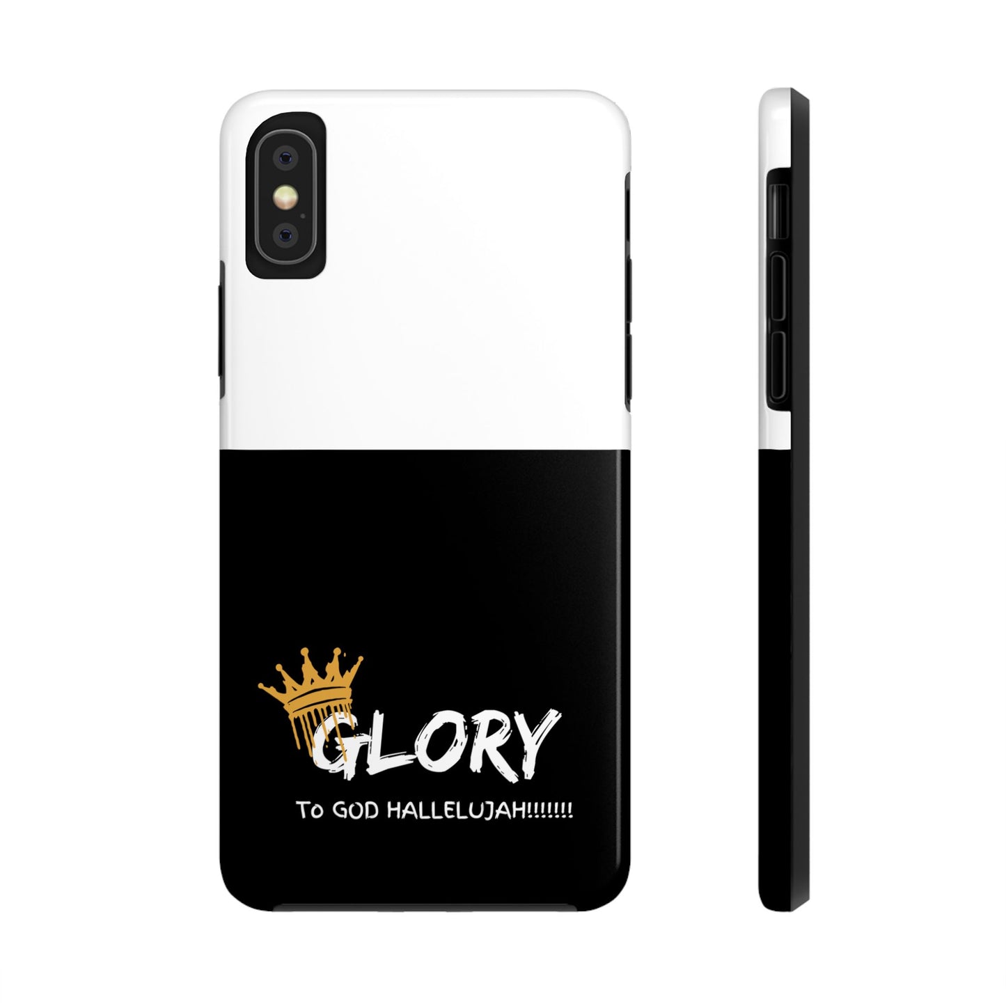 GLORY to GOD Half & Half Tough Phone Cases