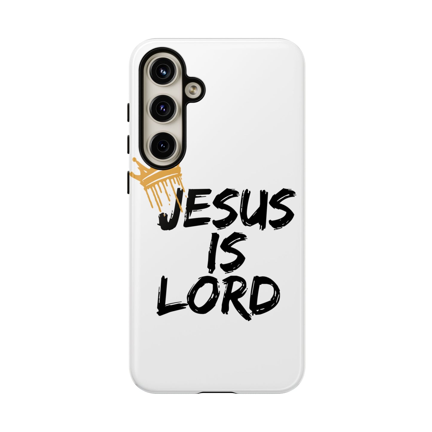 Jesus is Lord Tough Phone Case - Inspirational Christian Design