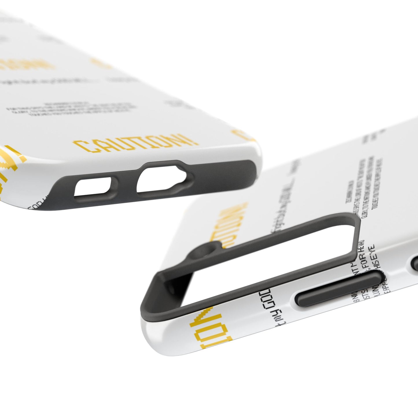 CAUTION Tough Phone Cases