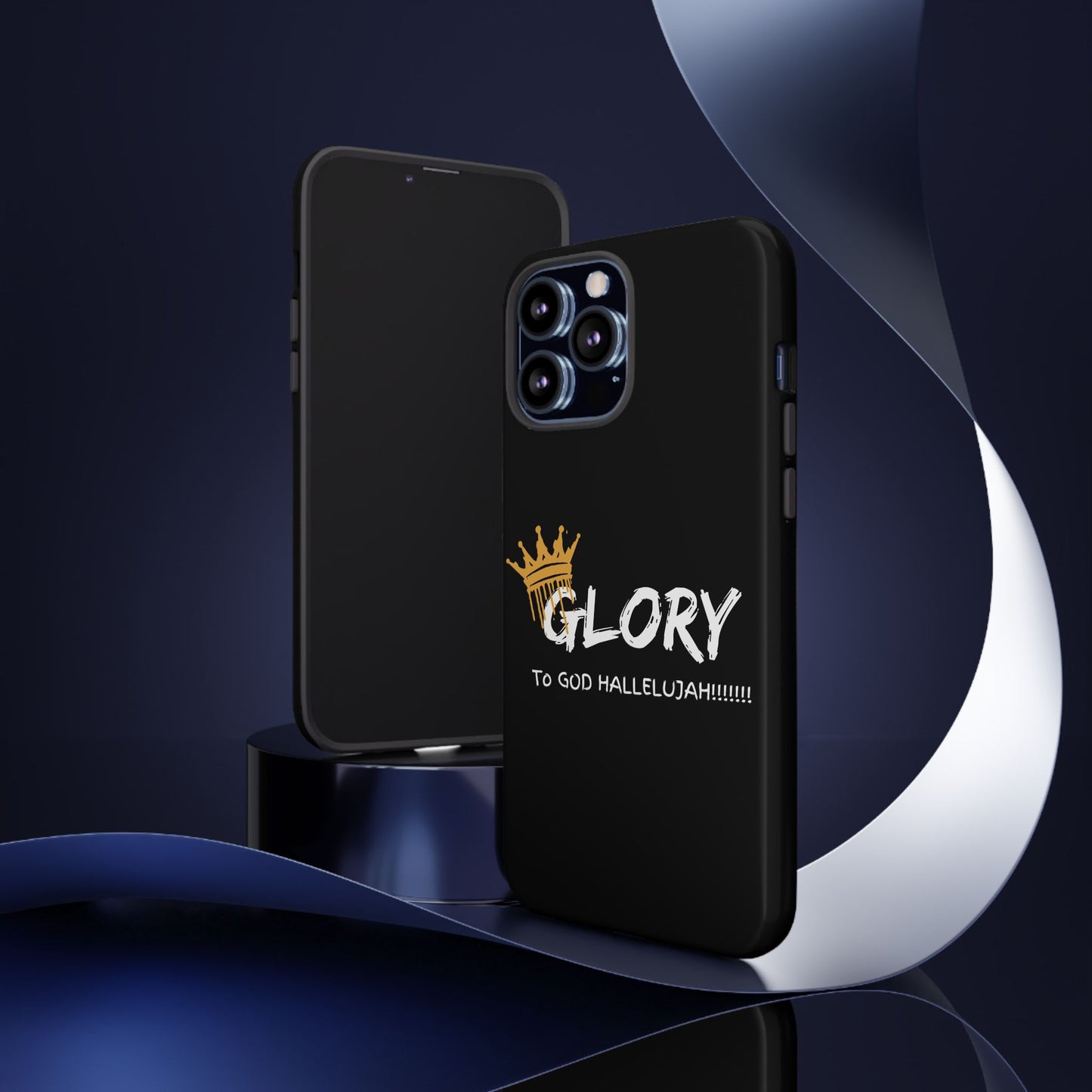 GLORY To God HALLELUJAH Inspirational Phone Case