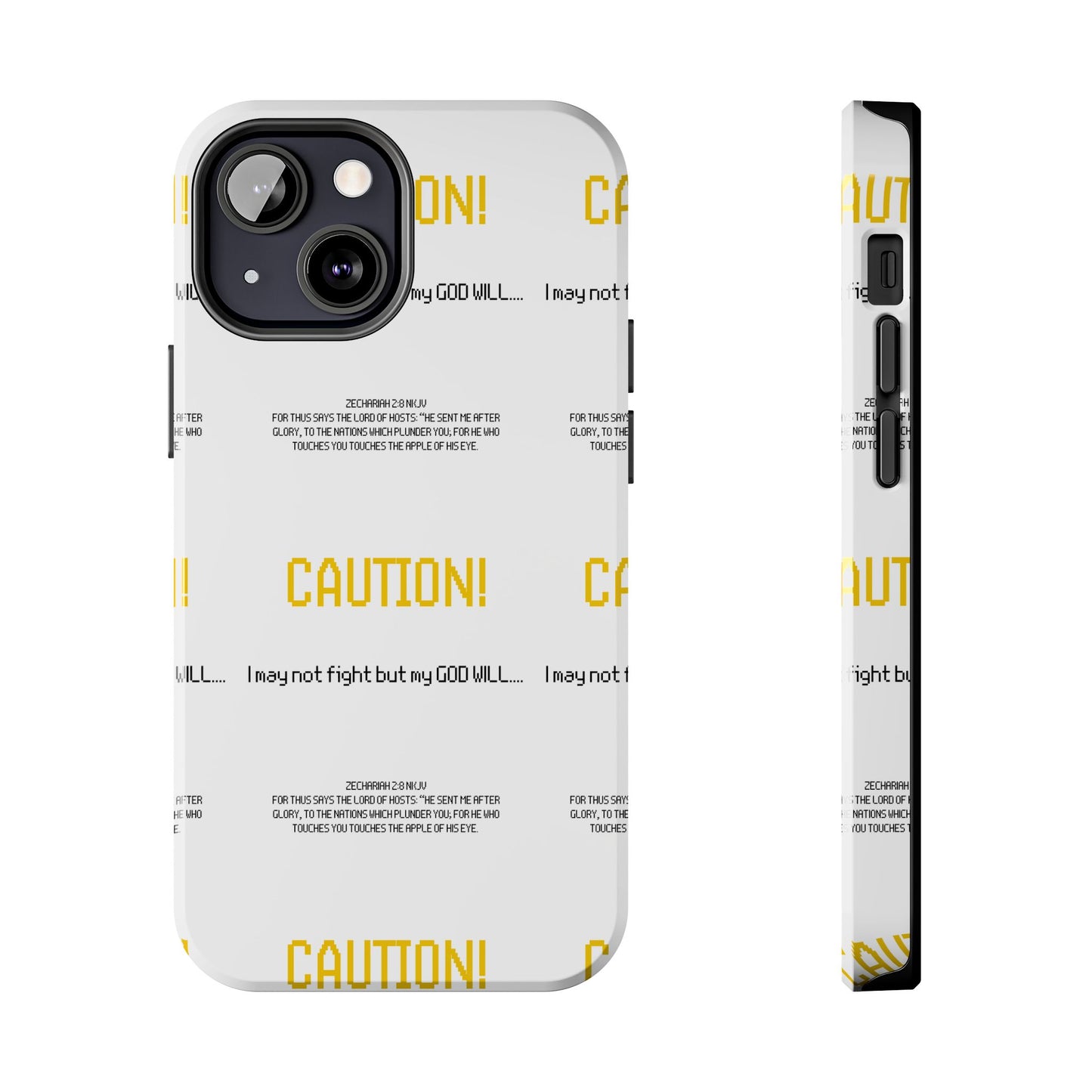 CAUTION Tough Phone Cases