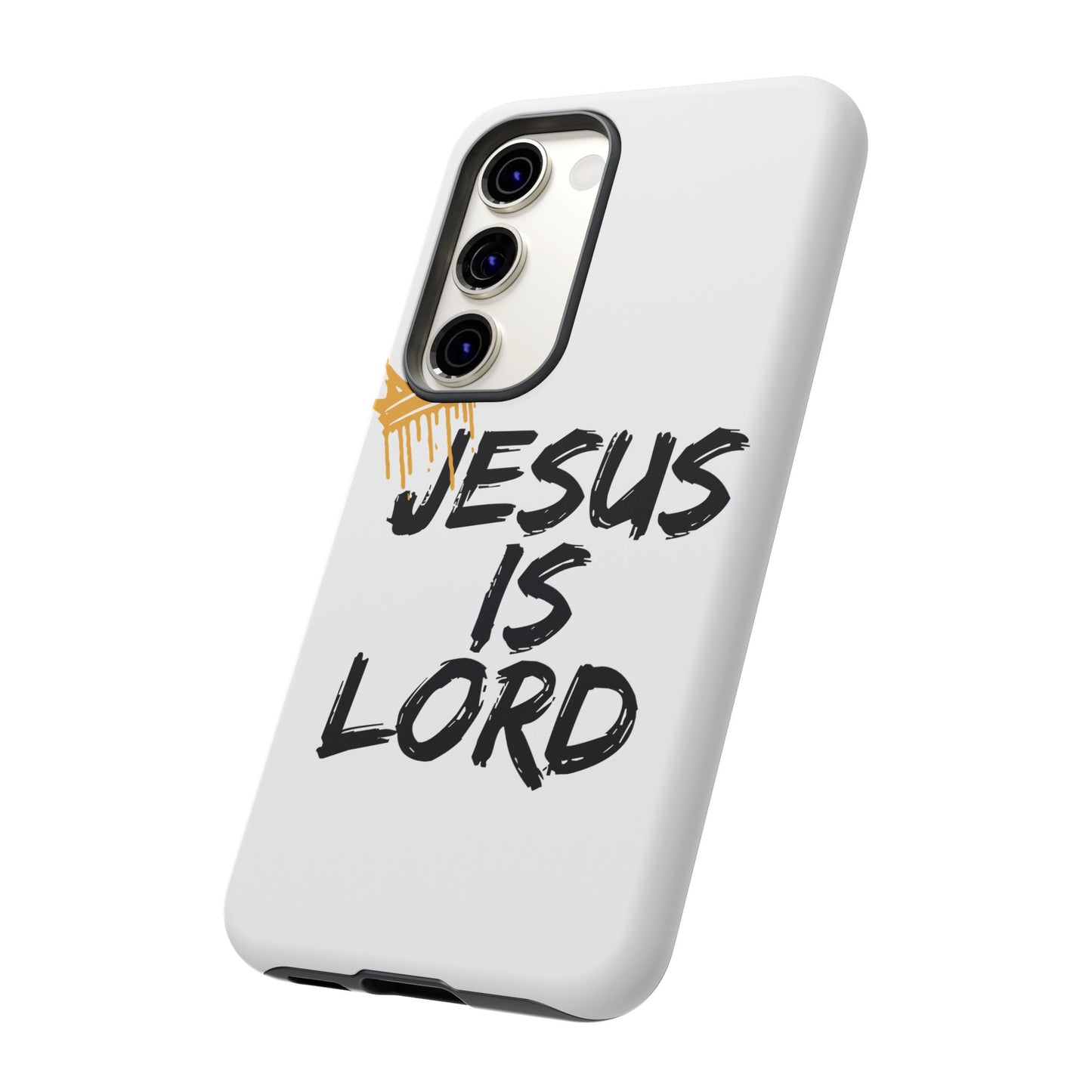 Jesus is Lord Tough Phone Case - Inspirational Christian Design