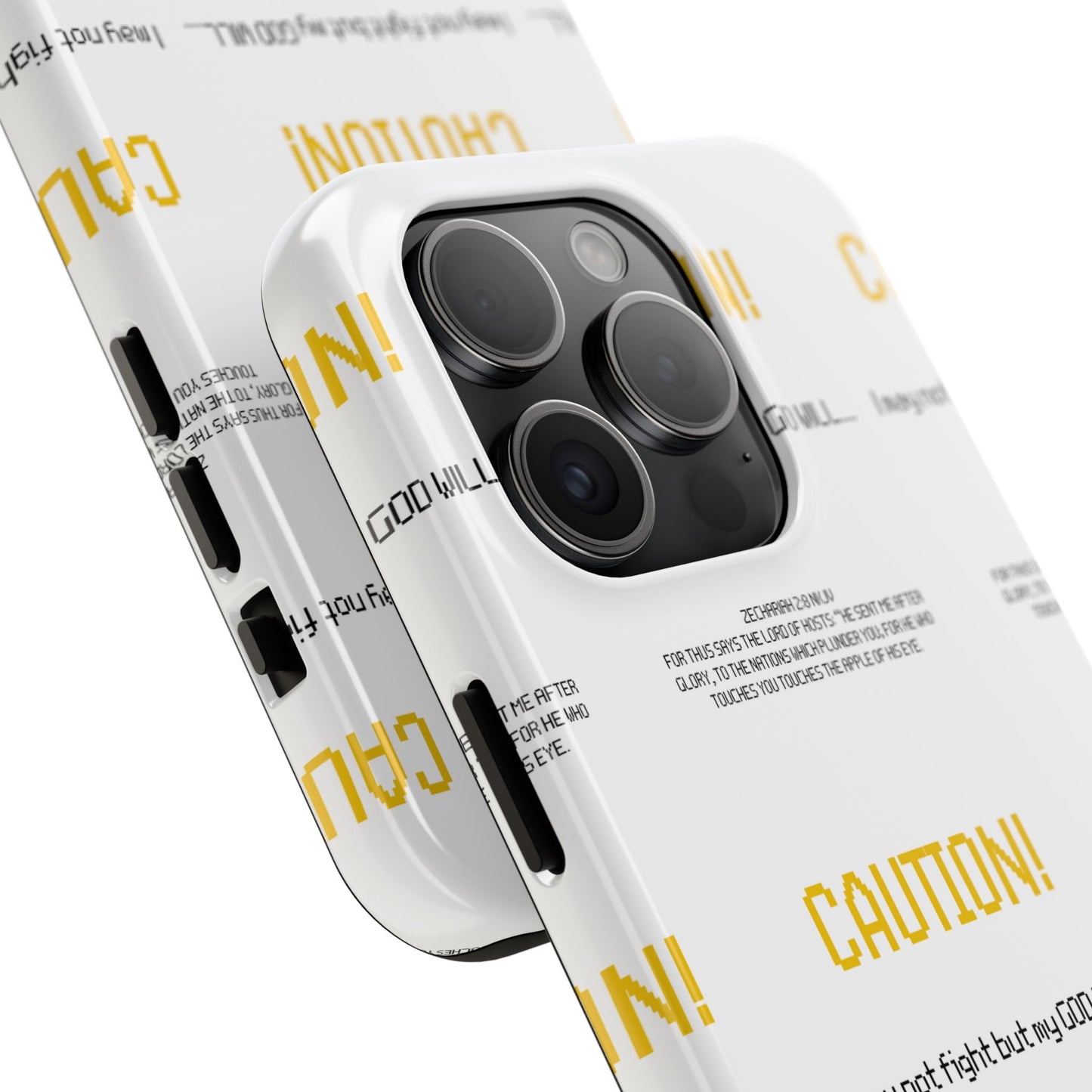 CAUTION Tough Phone Cases