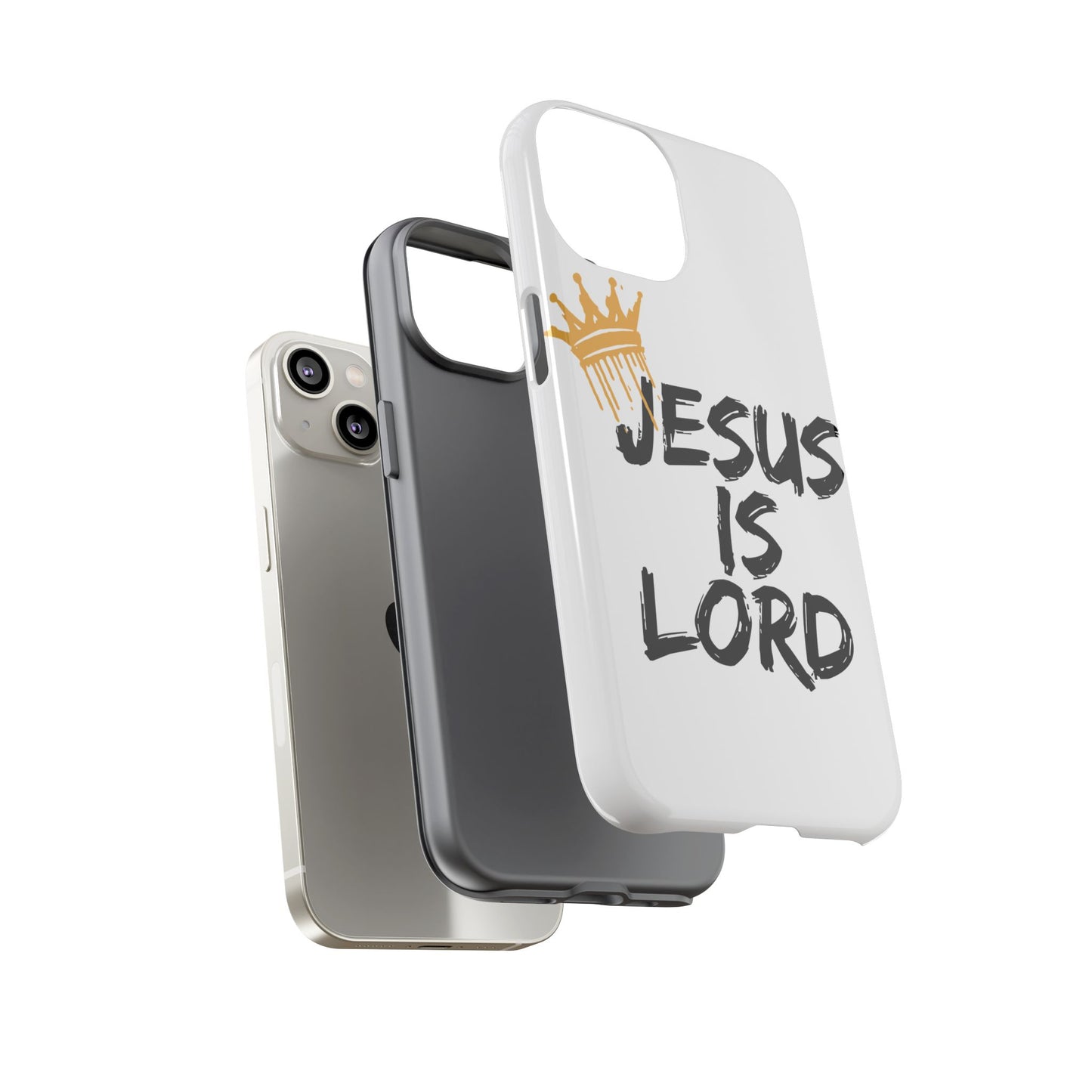 Jesus is Lord Tough Phone Case - Inspirational Christian Design