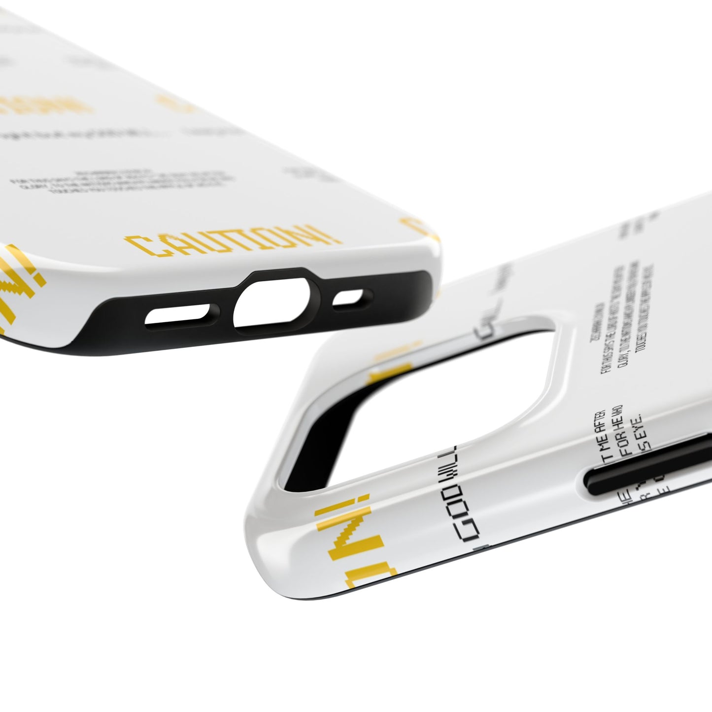 CAUTION Tough Phone Cases