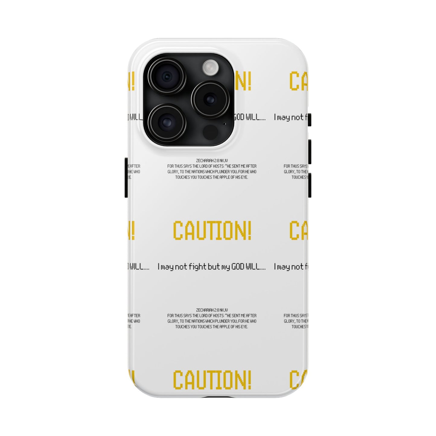 CAUTION Tough Phone Cases