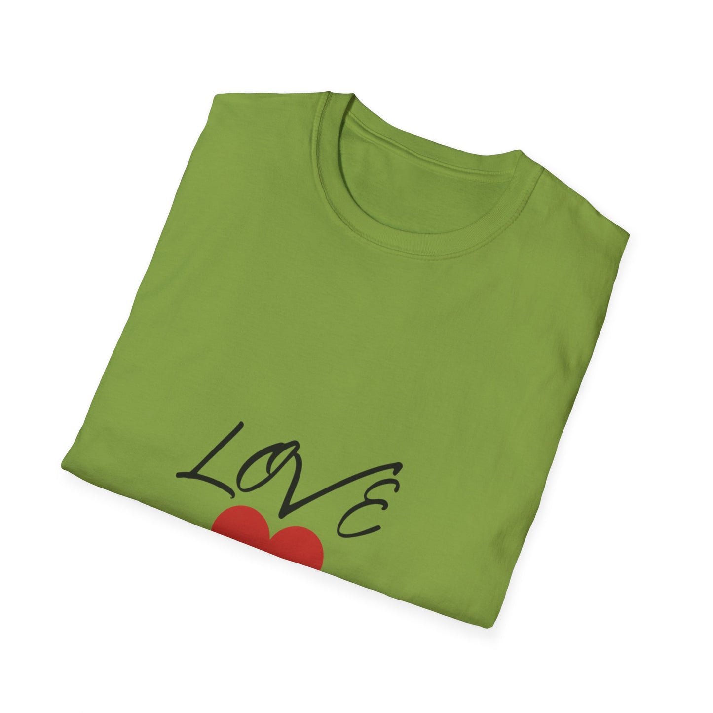1. LOVE Unisex Softstyle T-Shirt