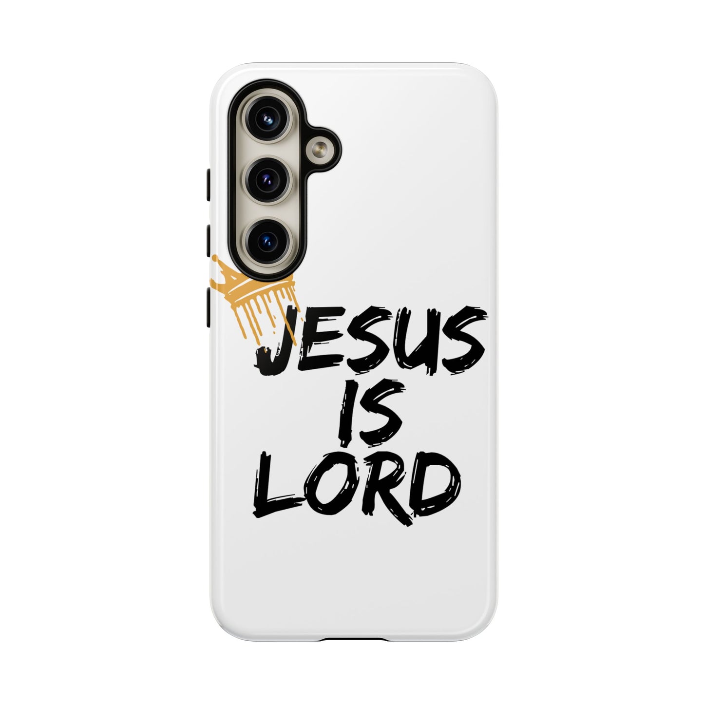 Jesus is Lord Tough Phone Case - Inspirational Christian Design