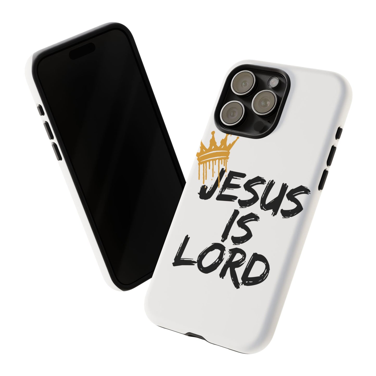 Jesus is Lord Tough Phone Case - Inspirational Christian Design
