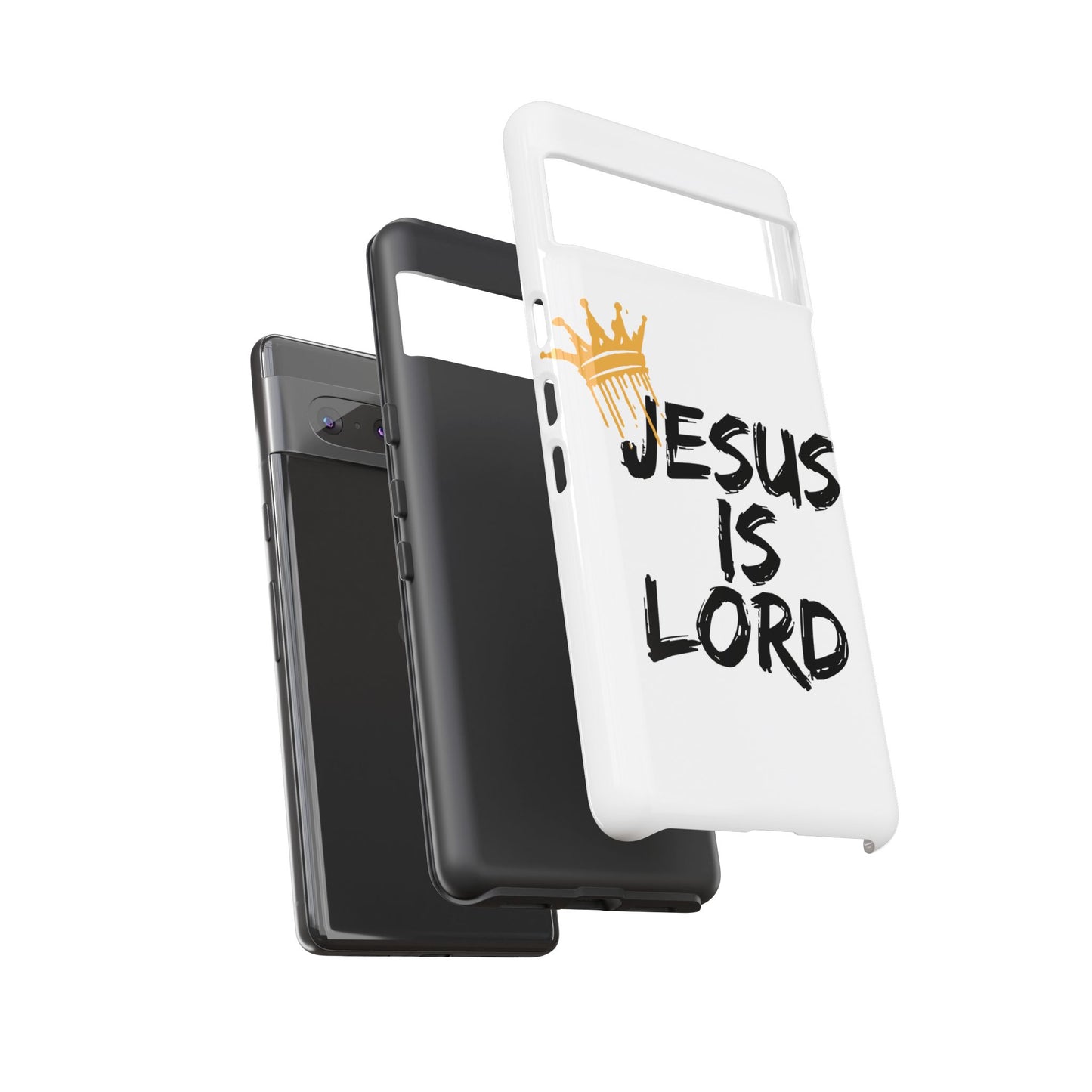 Jesus is Lord Tough Phone Case - Inspirational Christian Design