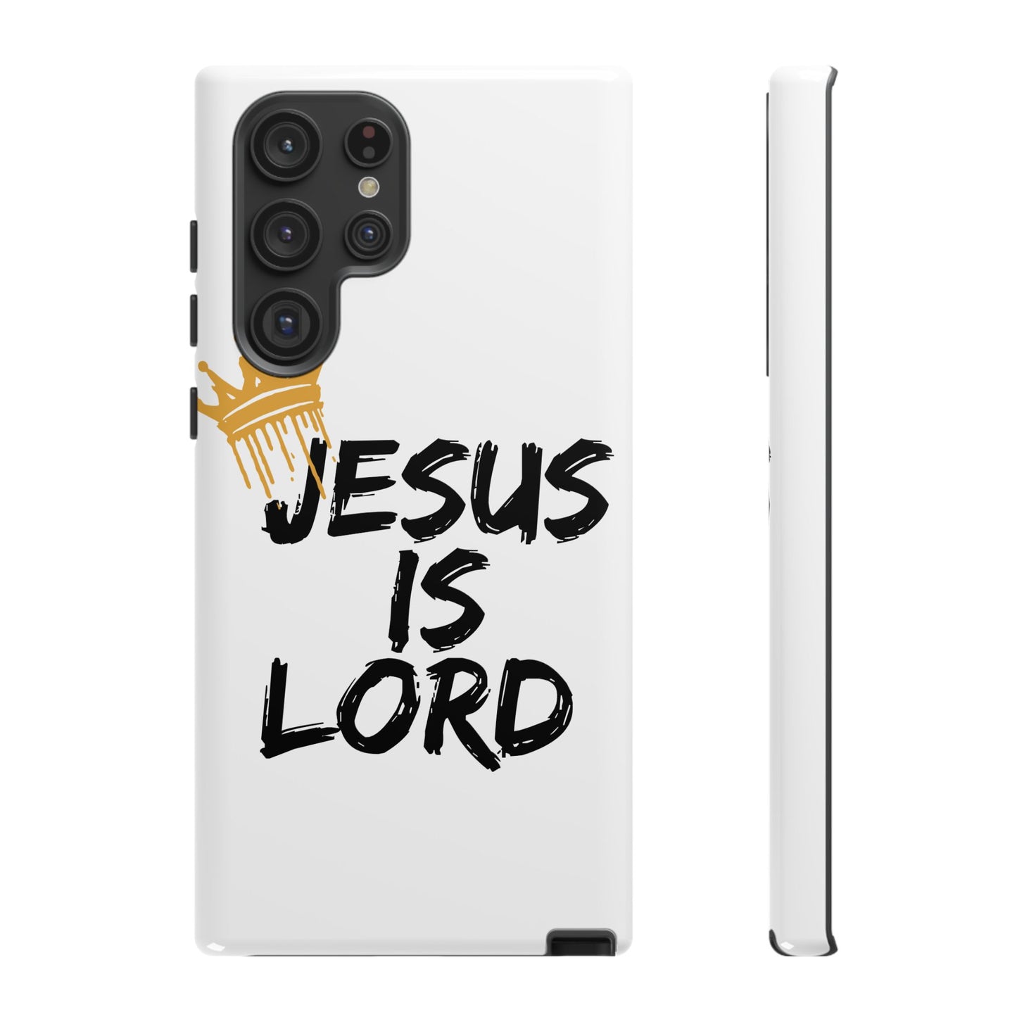 Jesus is Lord Tough Phone Case - Inspirational Christian Design