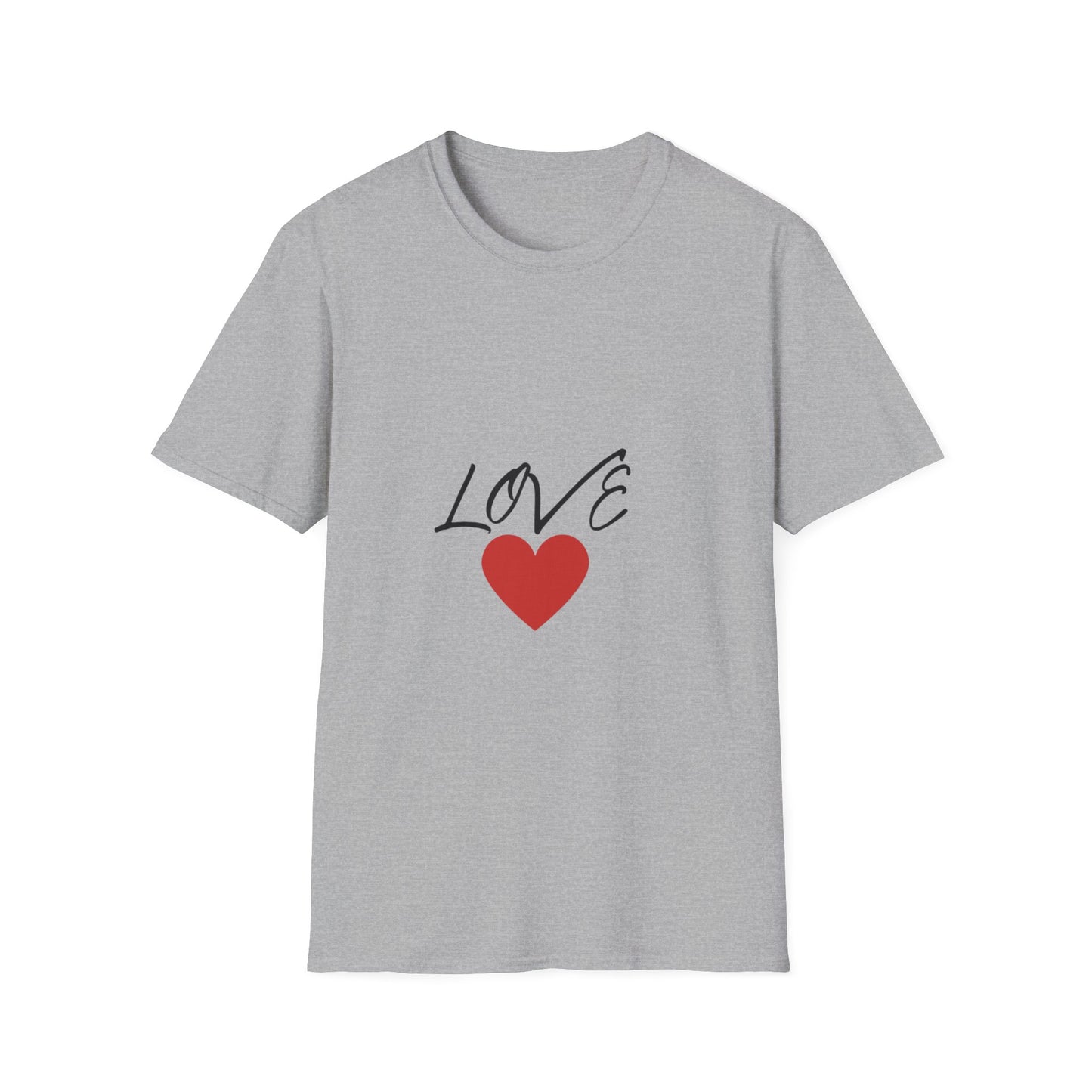 1. LOVE Unisex Softstyle T-Shirt