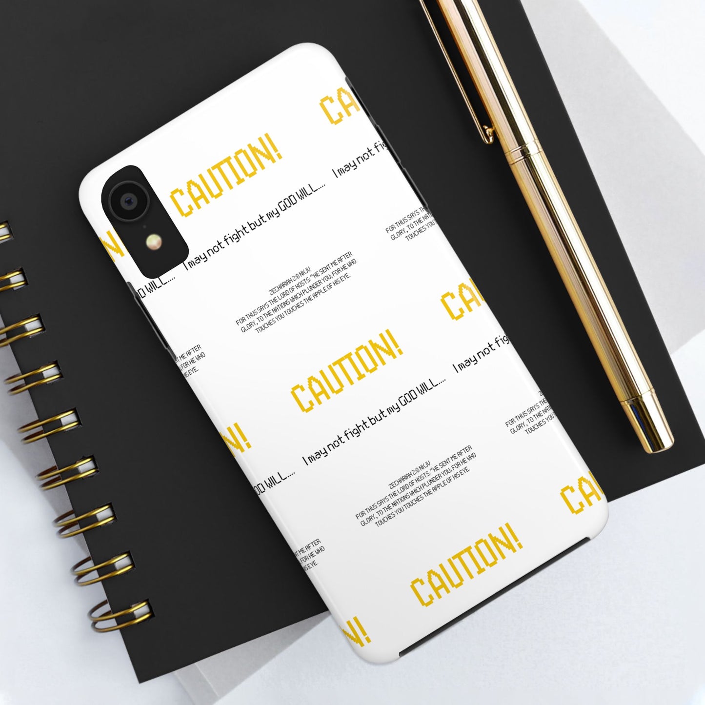 CAUTION Tough Phone Cases