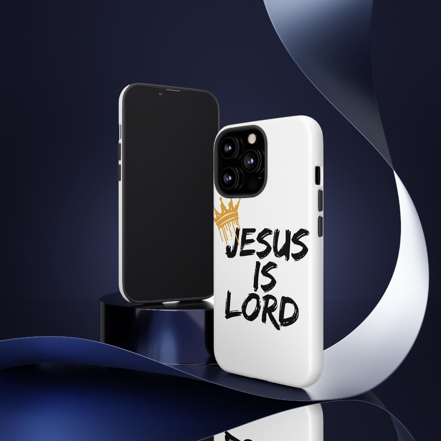 Jesus is Lord Tough Phone Case - Inspirational Christian Design