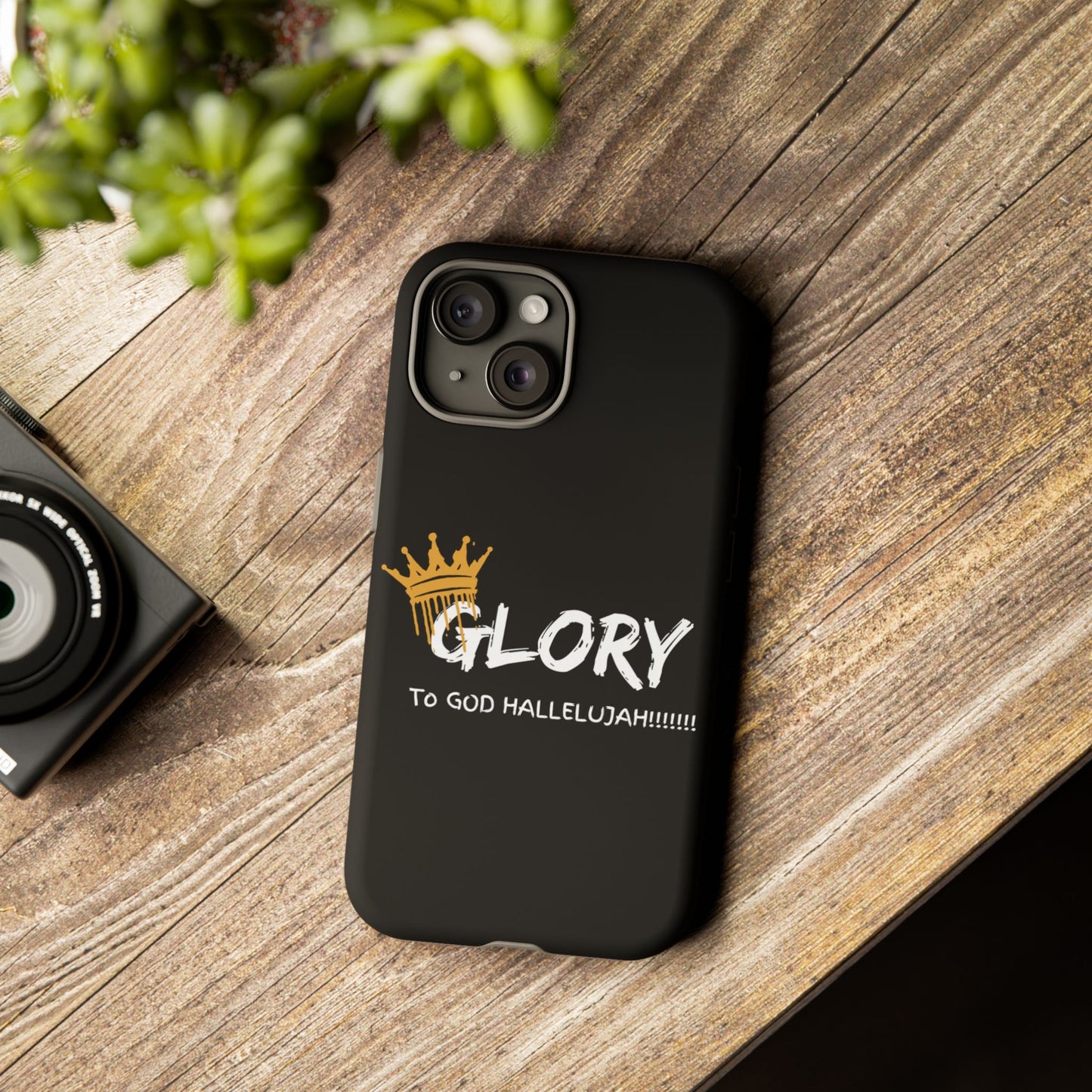 GLORY To God HALLELUJAH Inspirational Phone Case
