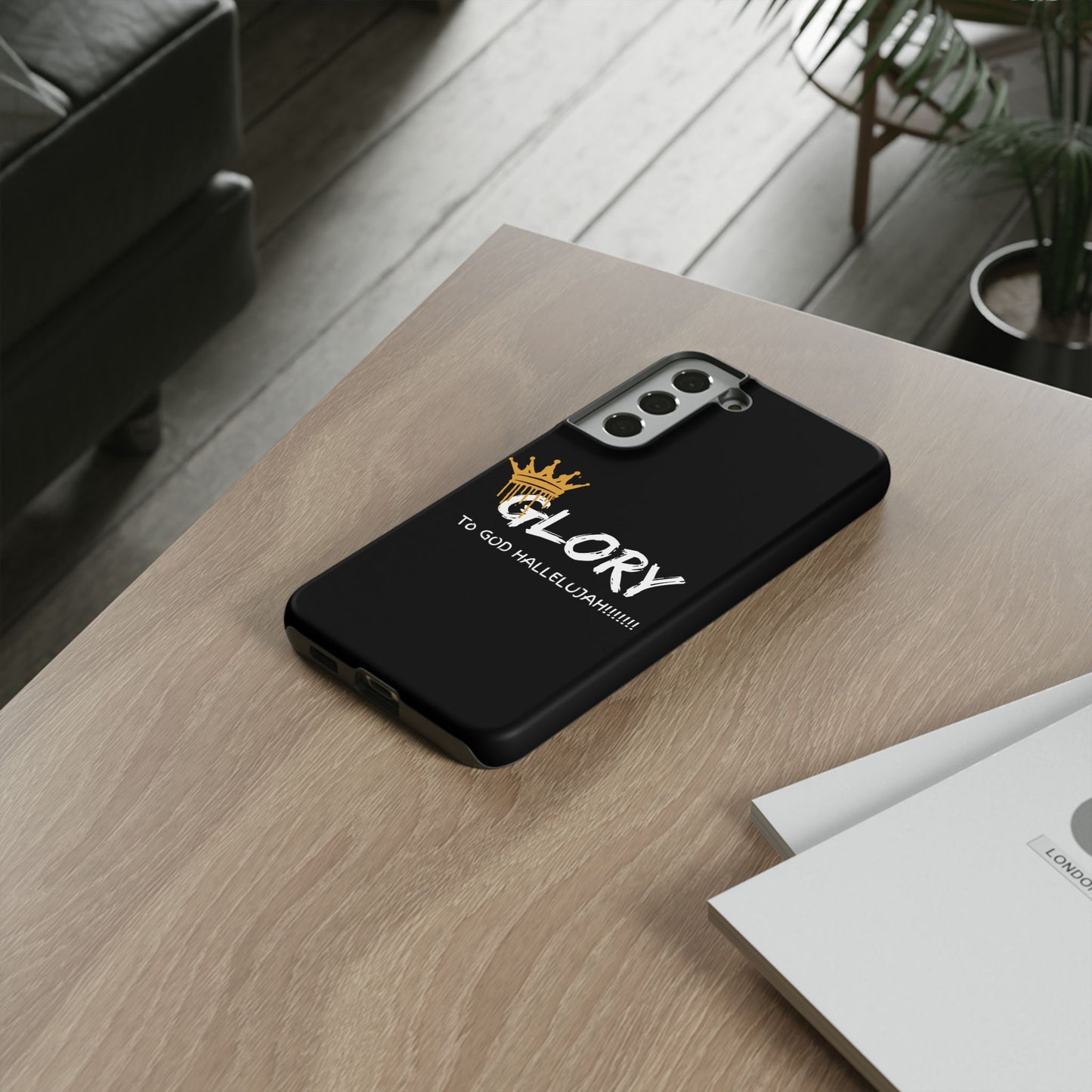 GLORY To God HALLELUJAH Inspirational Phone Case