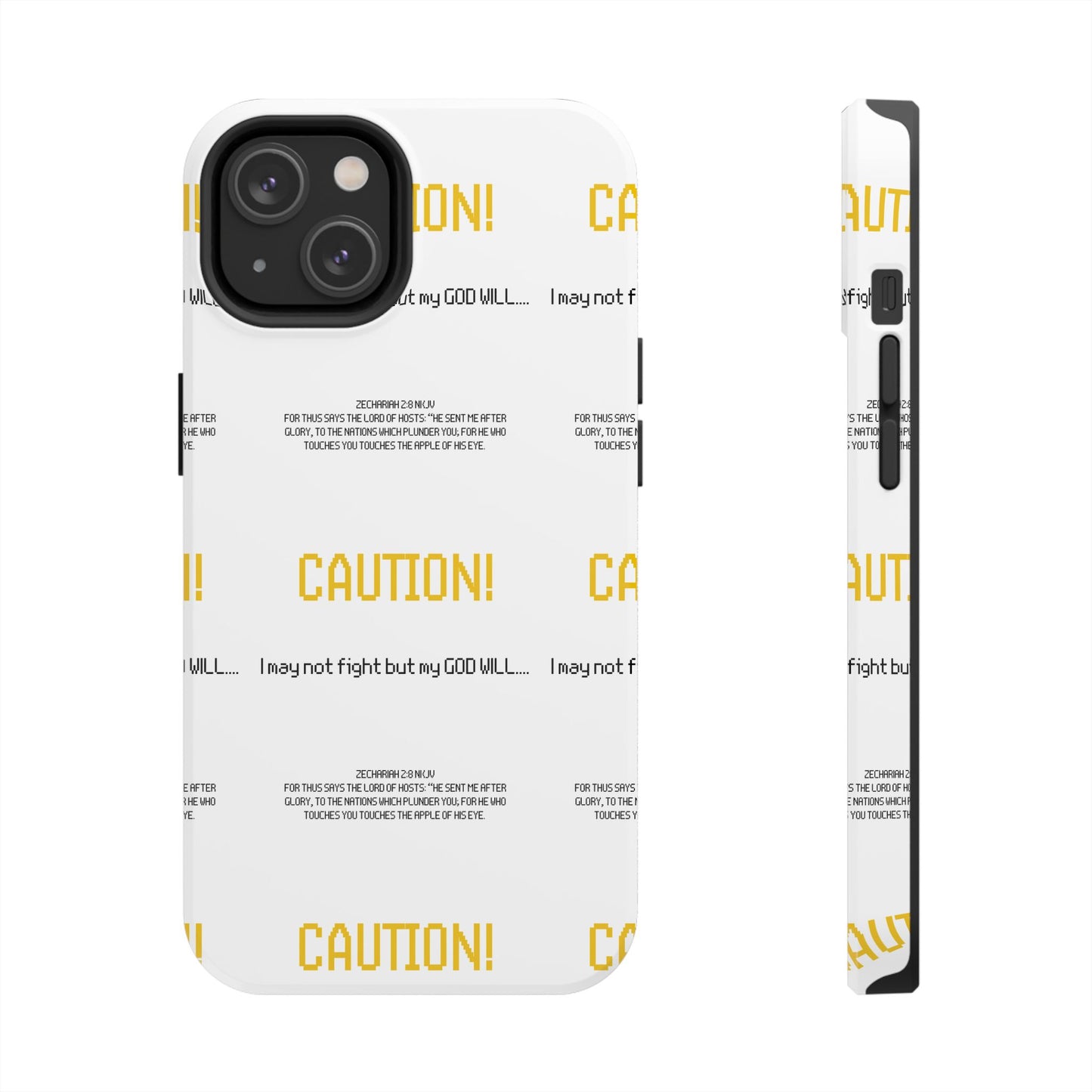 CAUTION Tough Phone Cases