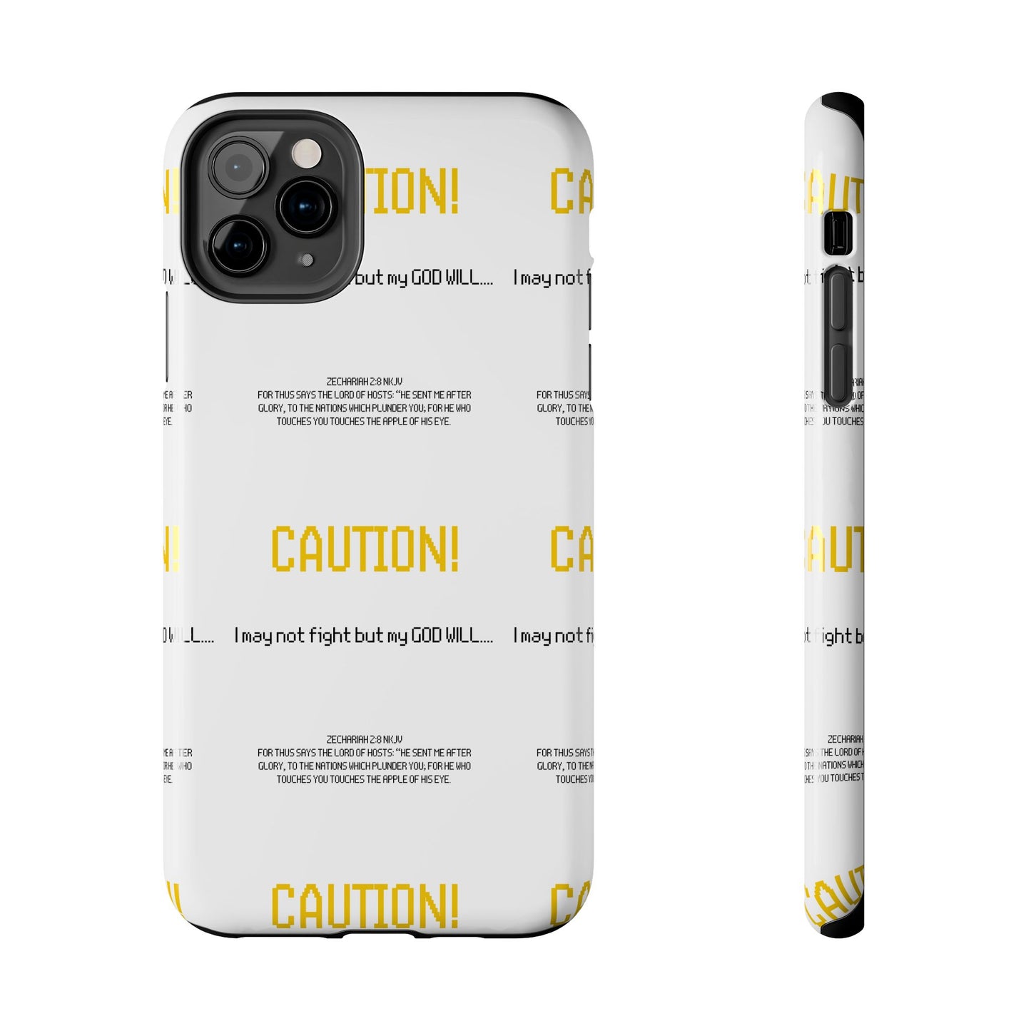 CAUTION Tough Phone Cases