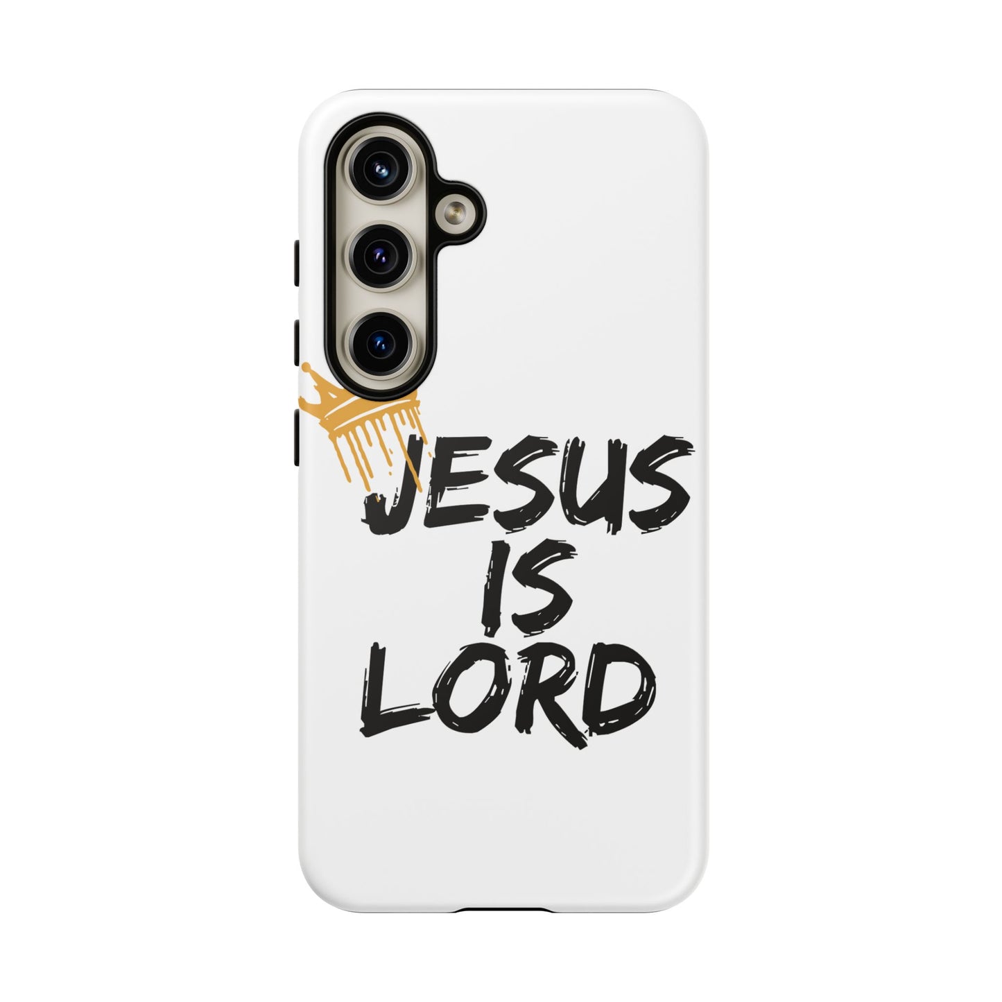 Jesus is Lord Tough Phone Case - Inspirational Christian Design
