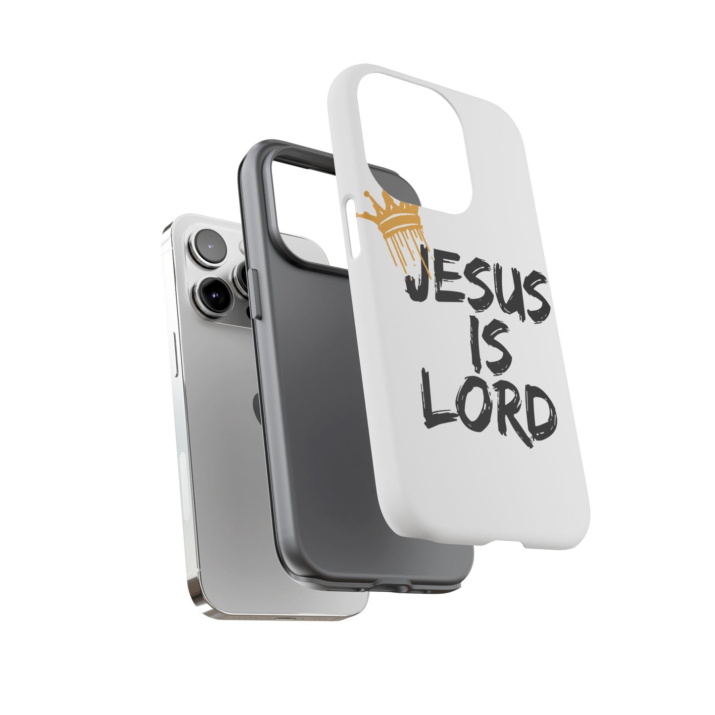 Jesus is Lord Tough Phone Case - Inspirational Christian Design