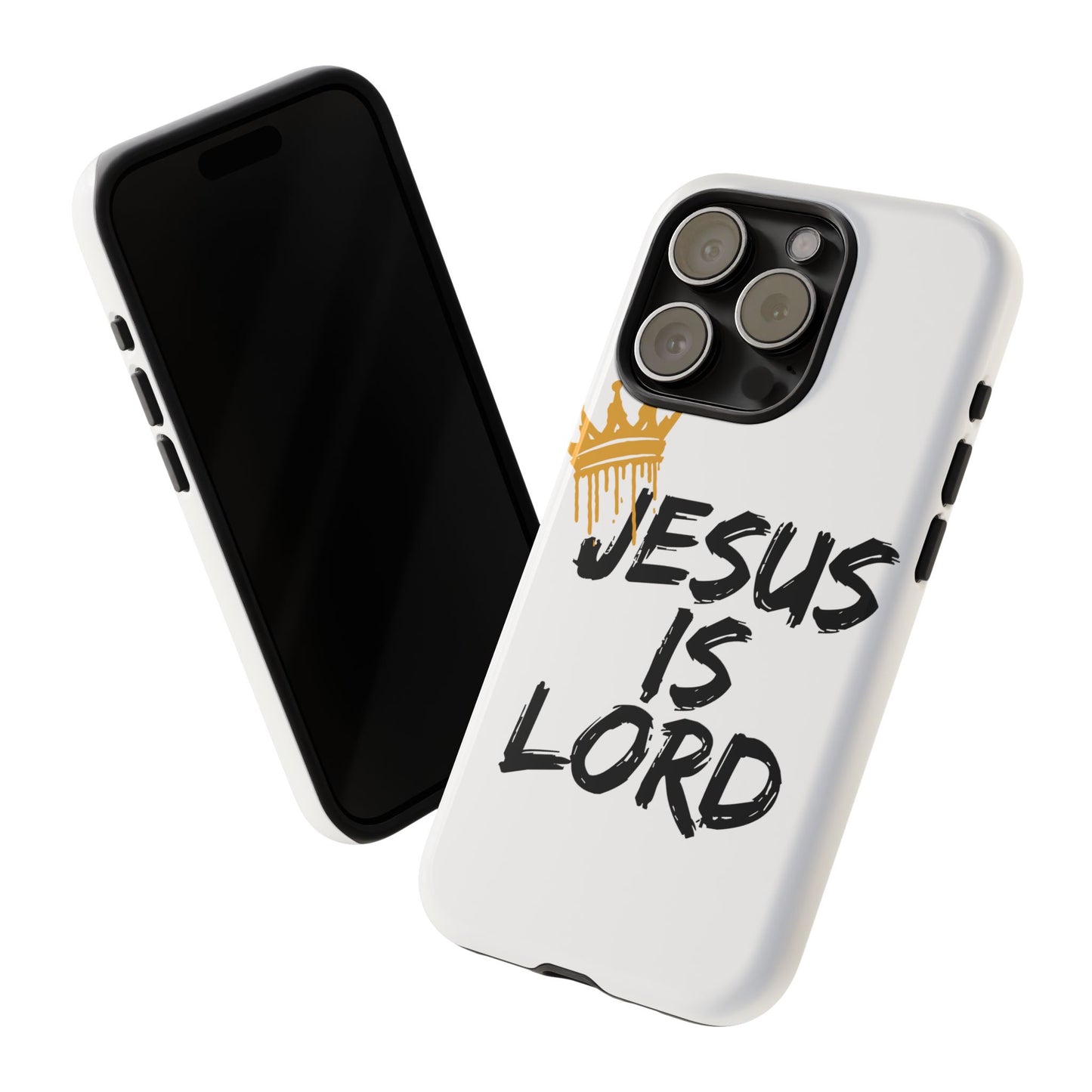 Jesus is Lord Tough Phone Case - Inspirational Christian Design