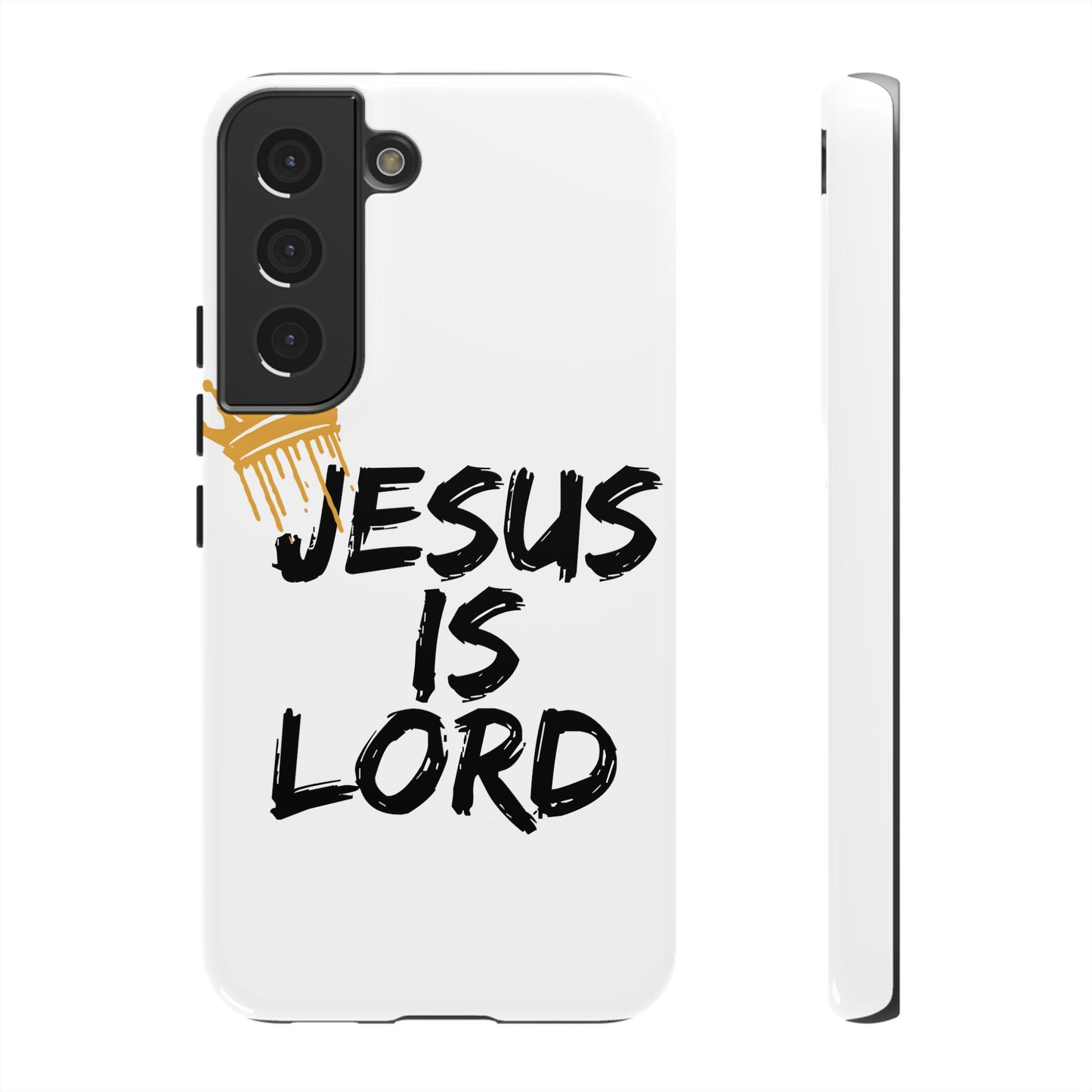Jesus is Lord Tough Phone Case - Inspirational Christian Design