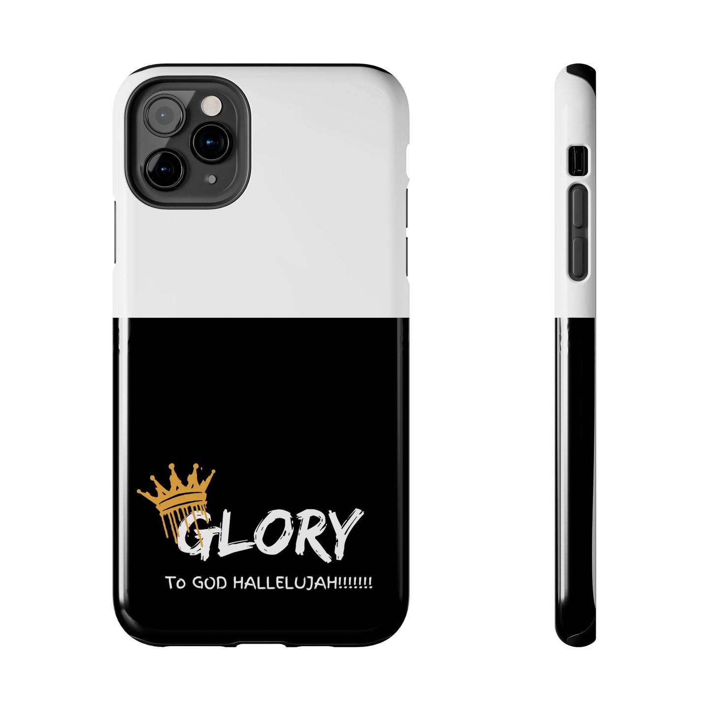 GLORY to GOD Half & Half Tough Phone Cases