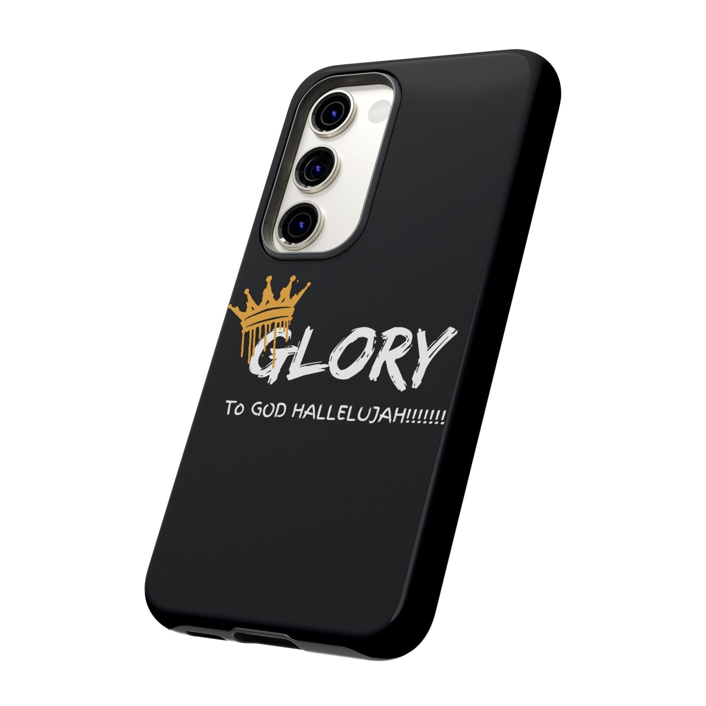 GLORY To God HALLELUJAH Inspirational Phone Case