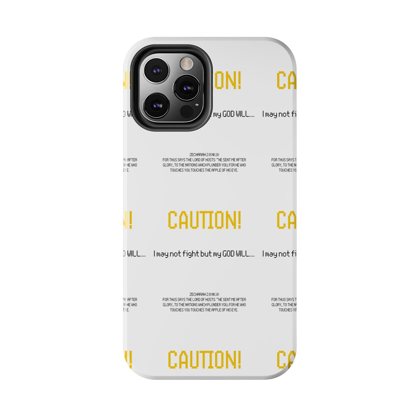 CAUTION Tough Phone Cases