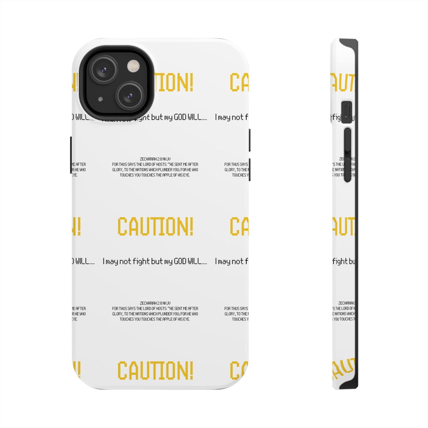 CAUTION Tough Phone Cases