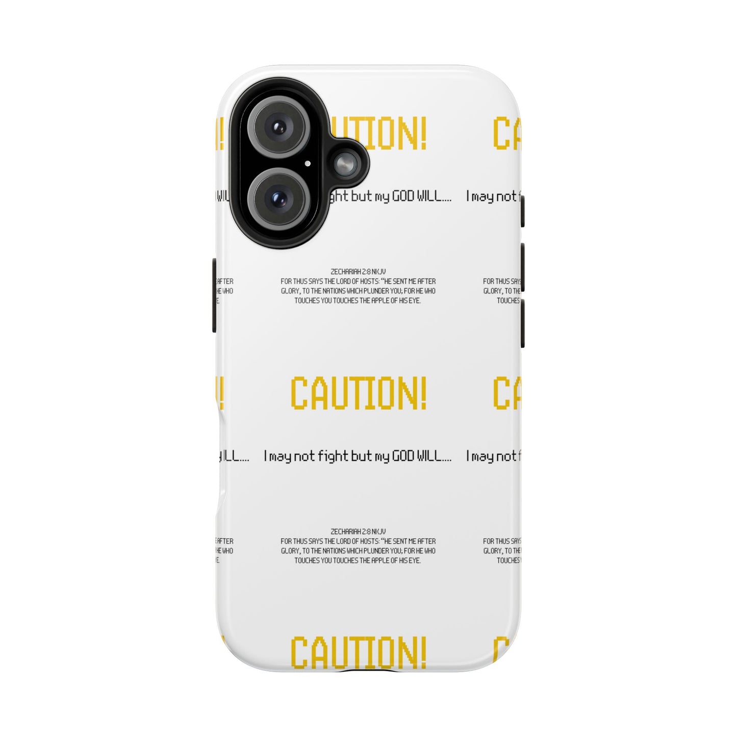 CAUTION Tough Phone Cases
